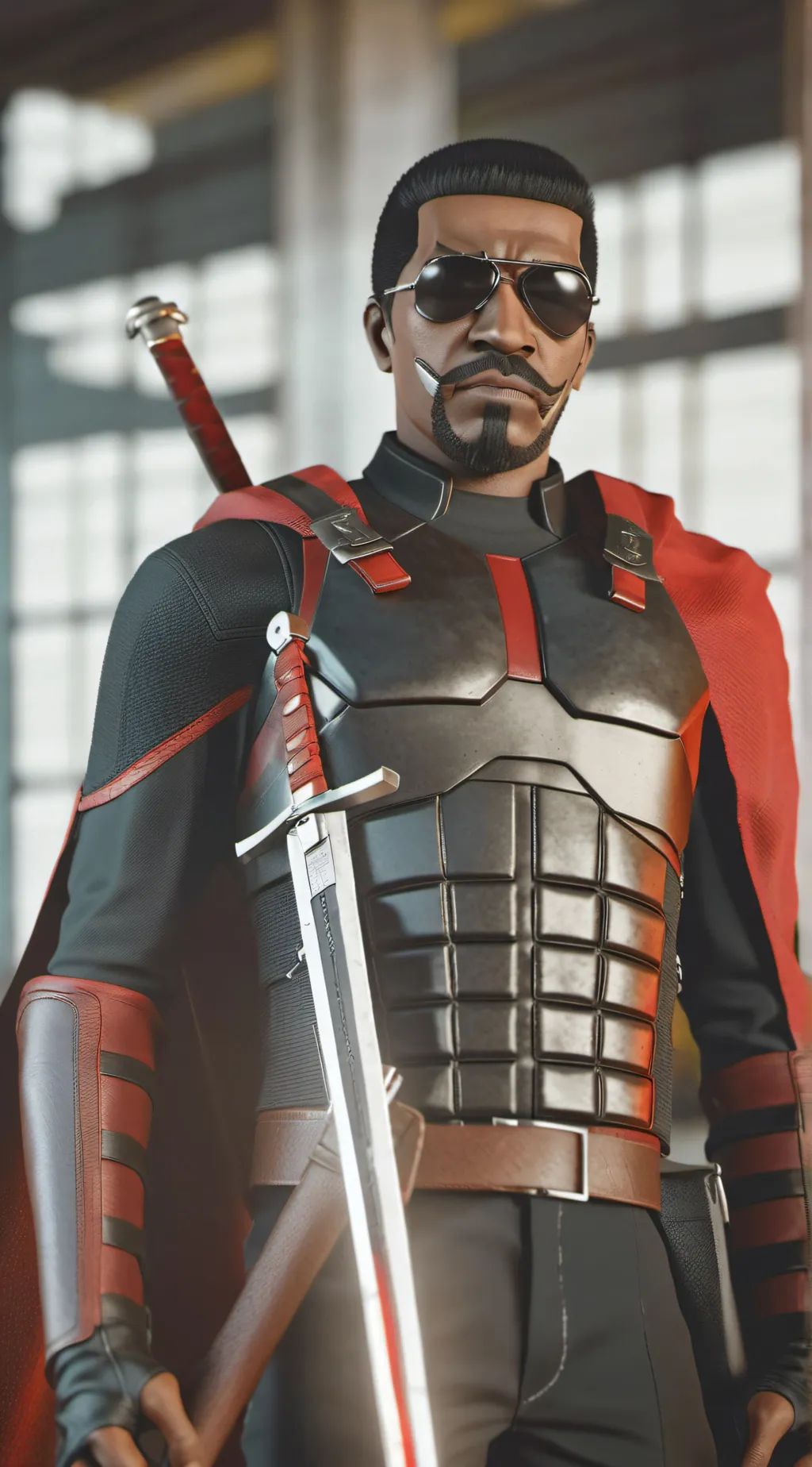 ai character: Blade background