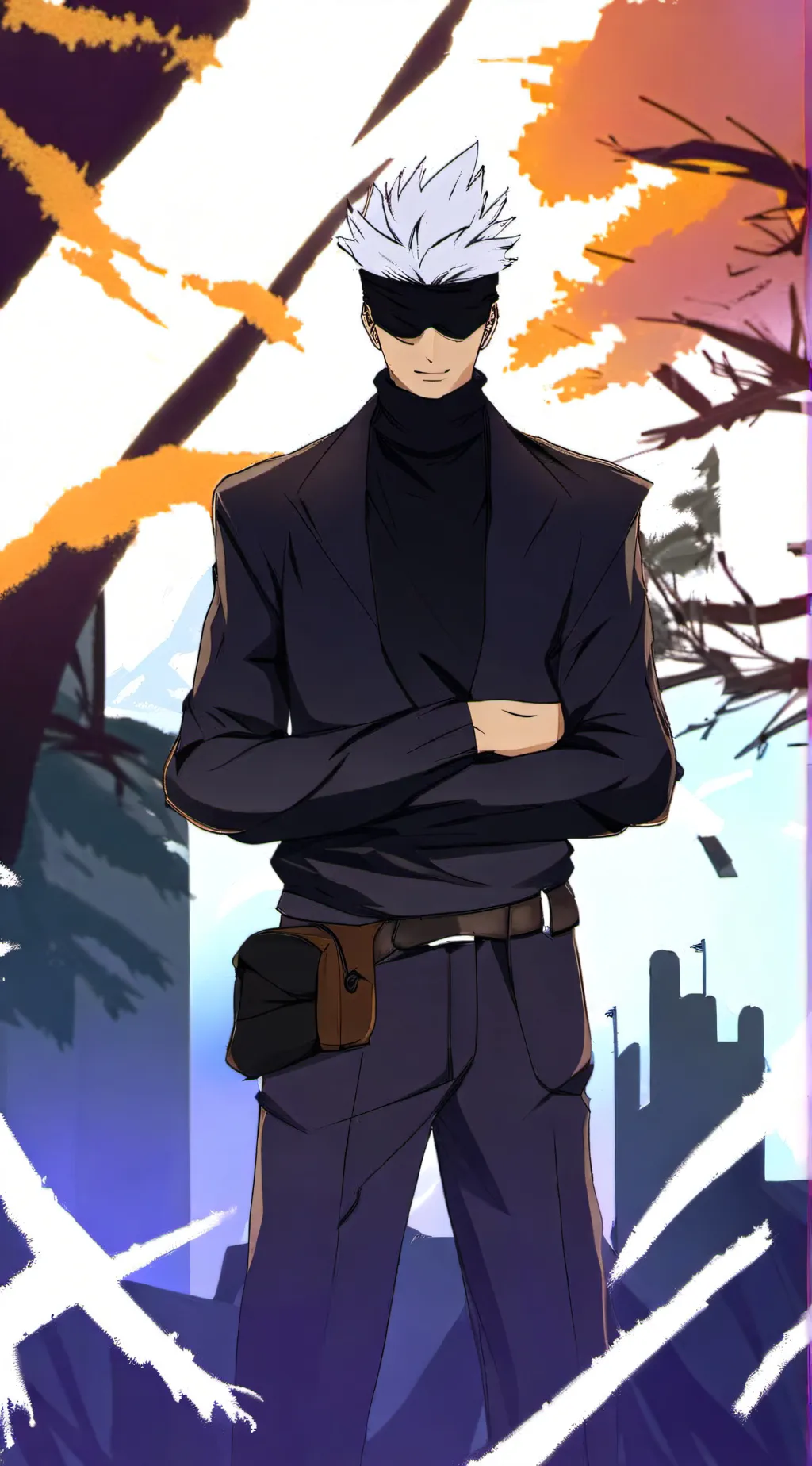 ai character: furry infectionjjk background