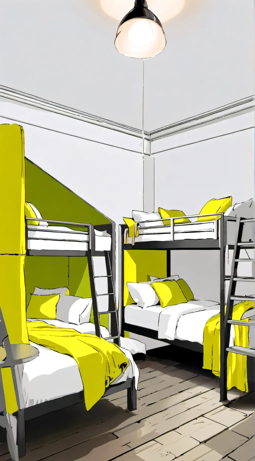 ai character: the sleepover background