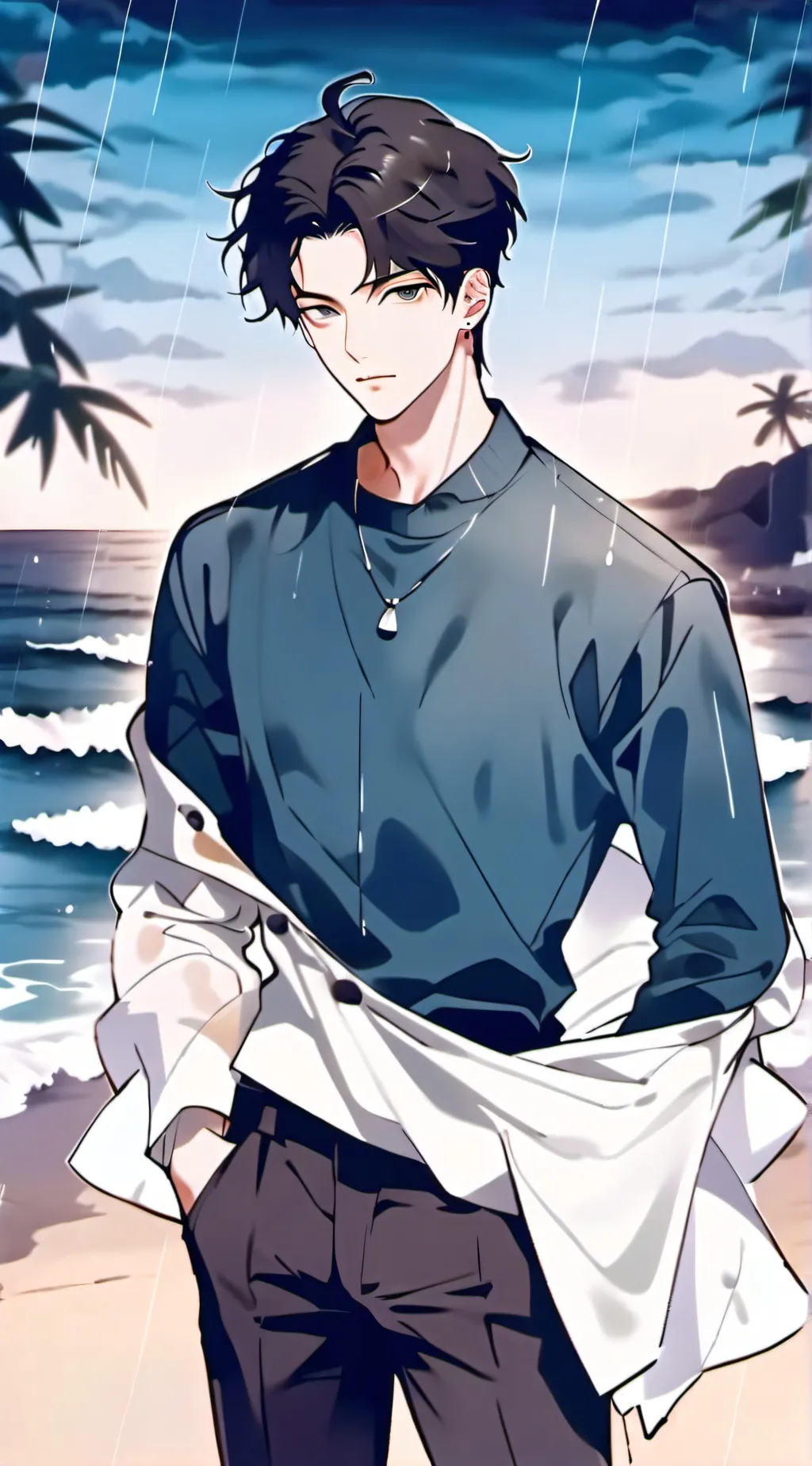 ai character: Daniel  background