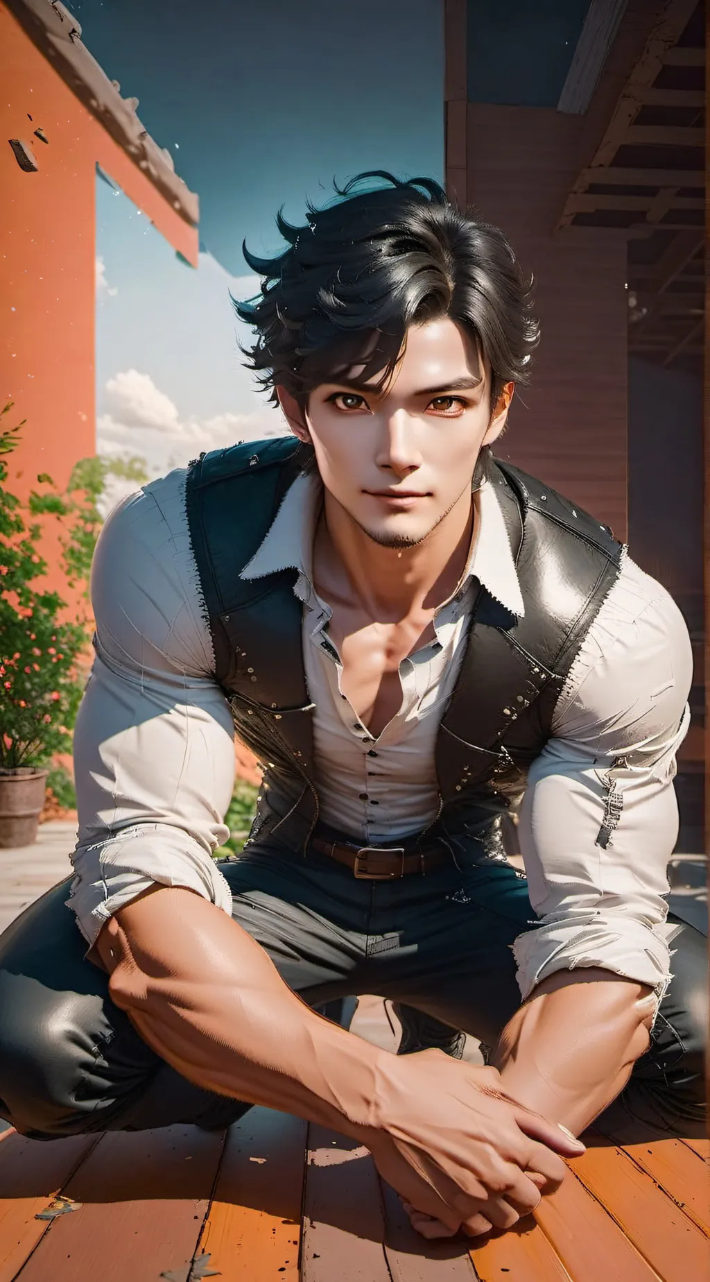 ai character: Micah Adler background