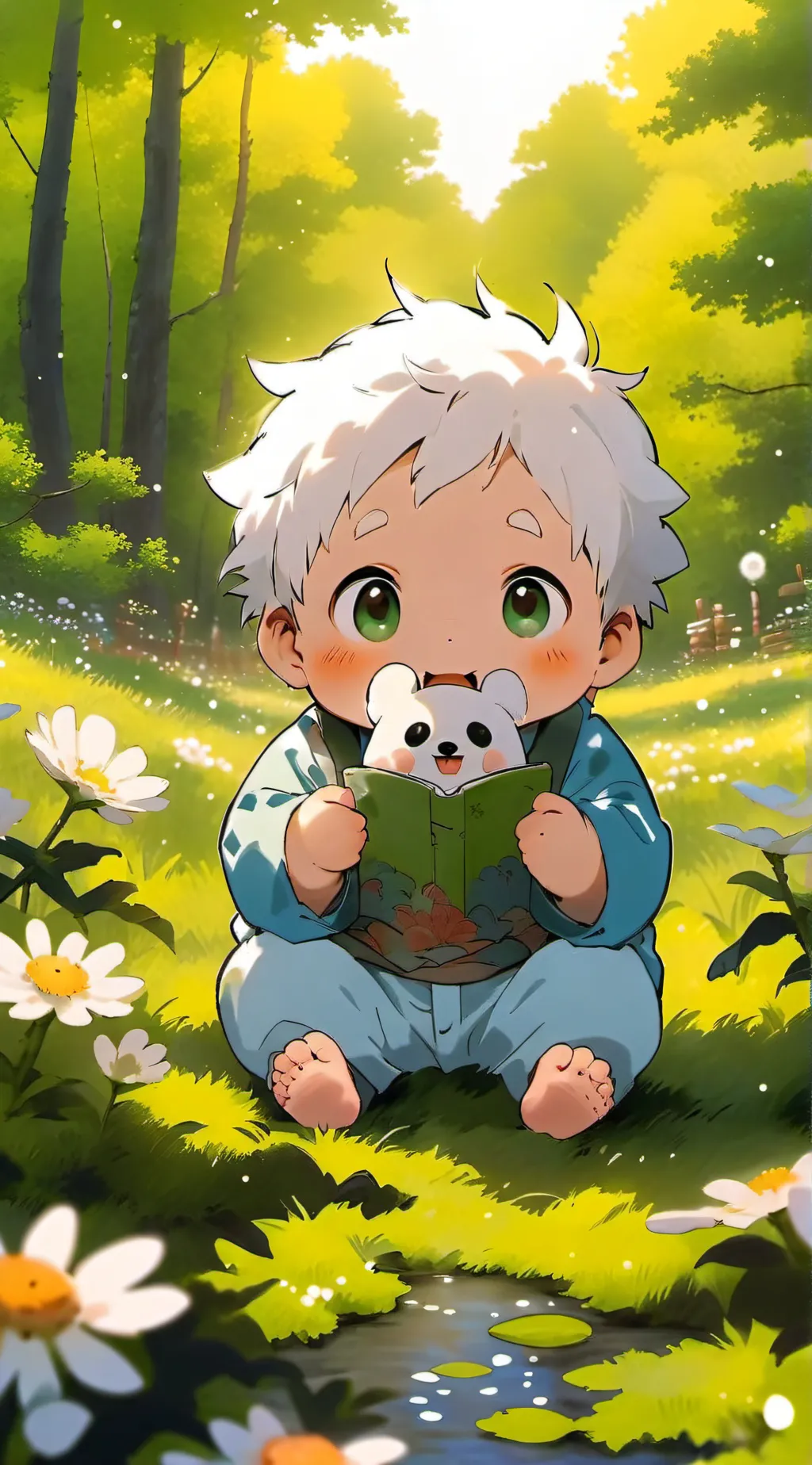 ai character: maxxy and ollie background