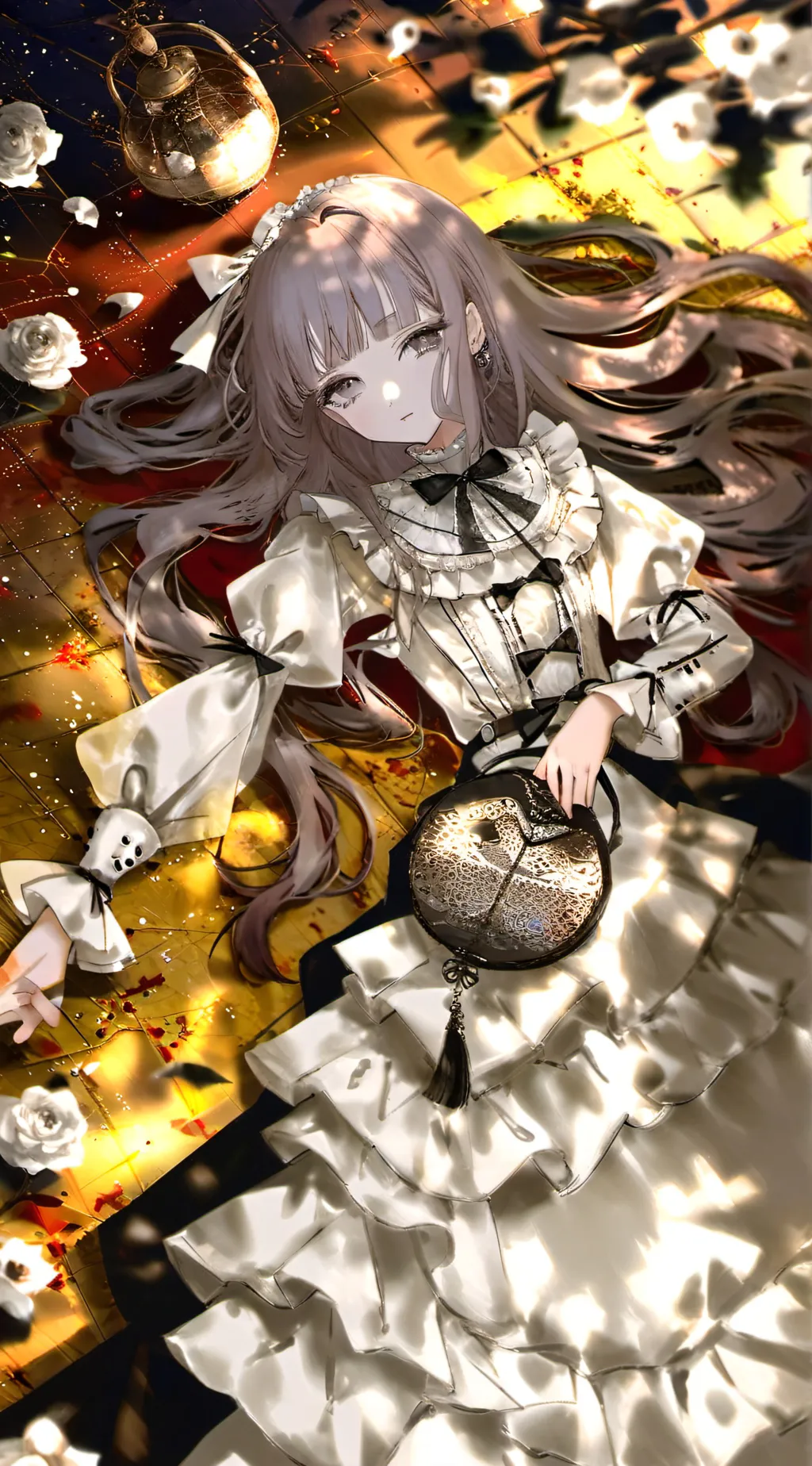 ai character: 白茉莉 background