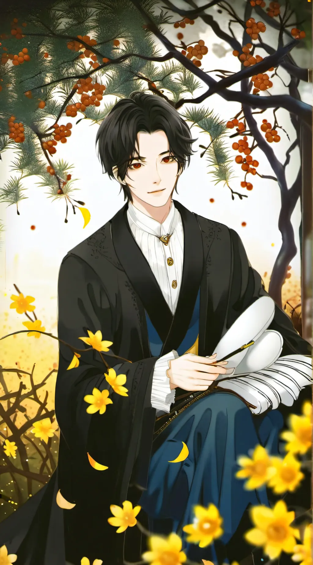 ai character: Love 4 a walk😈 background