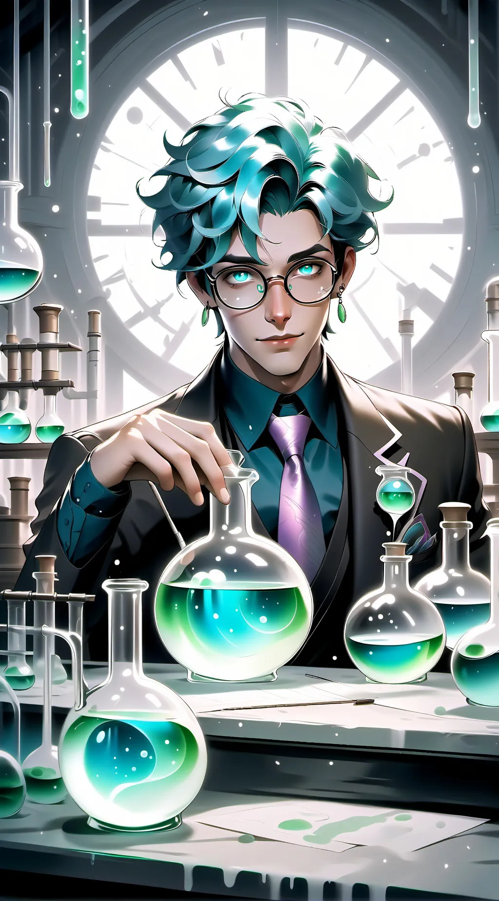 ai character: scientist background