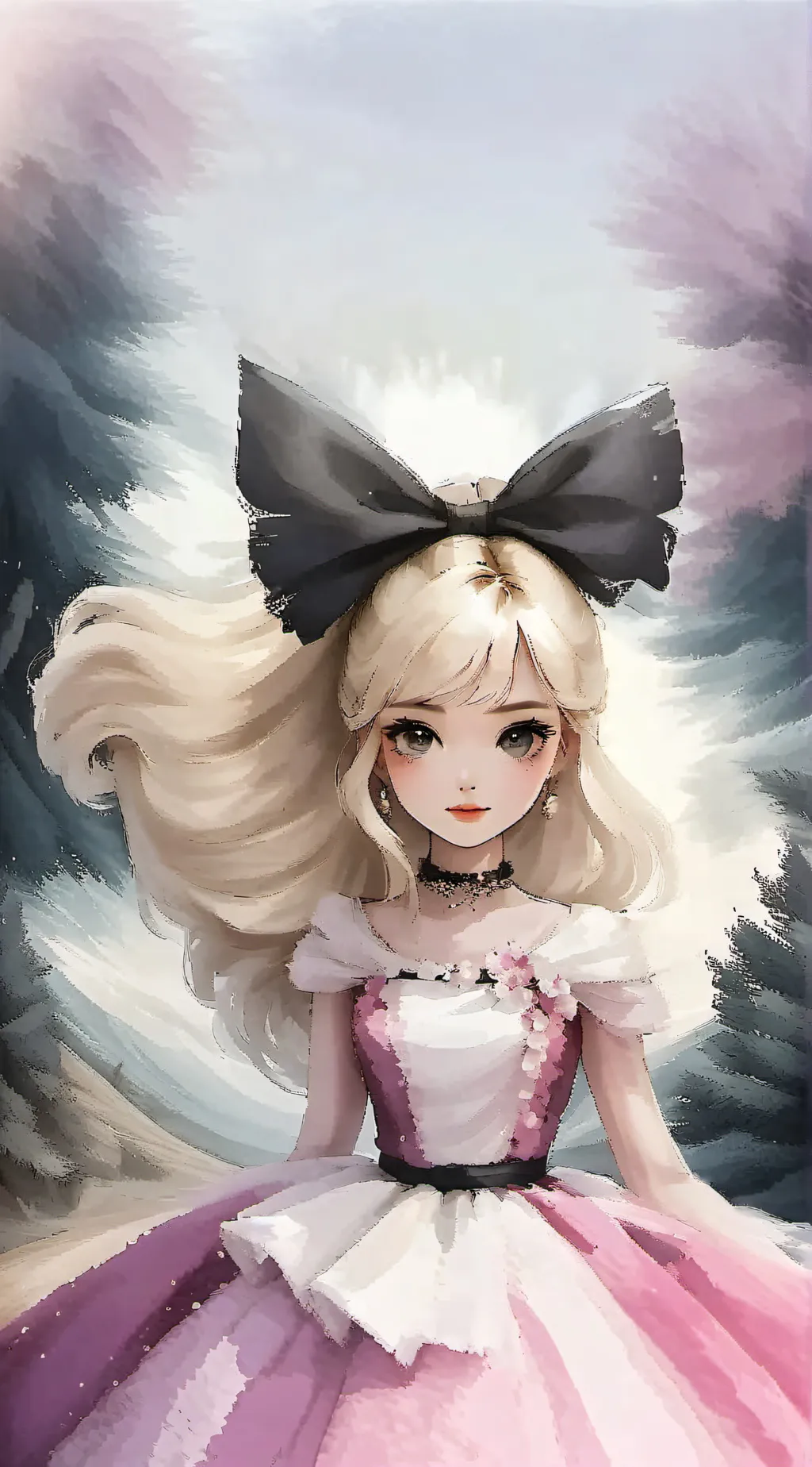 ai character: Lily background