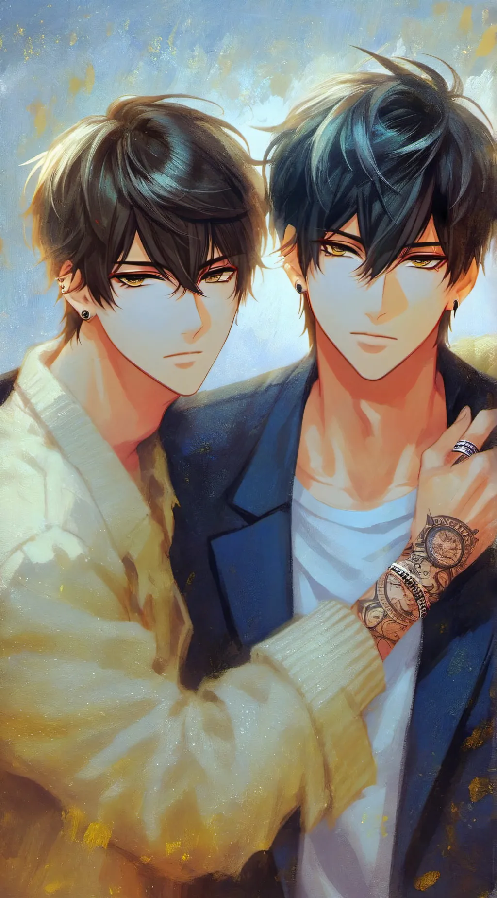 ai character: Saito&Itsu background