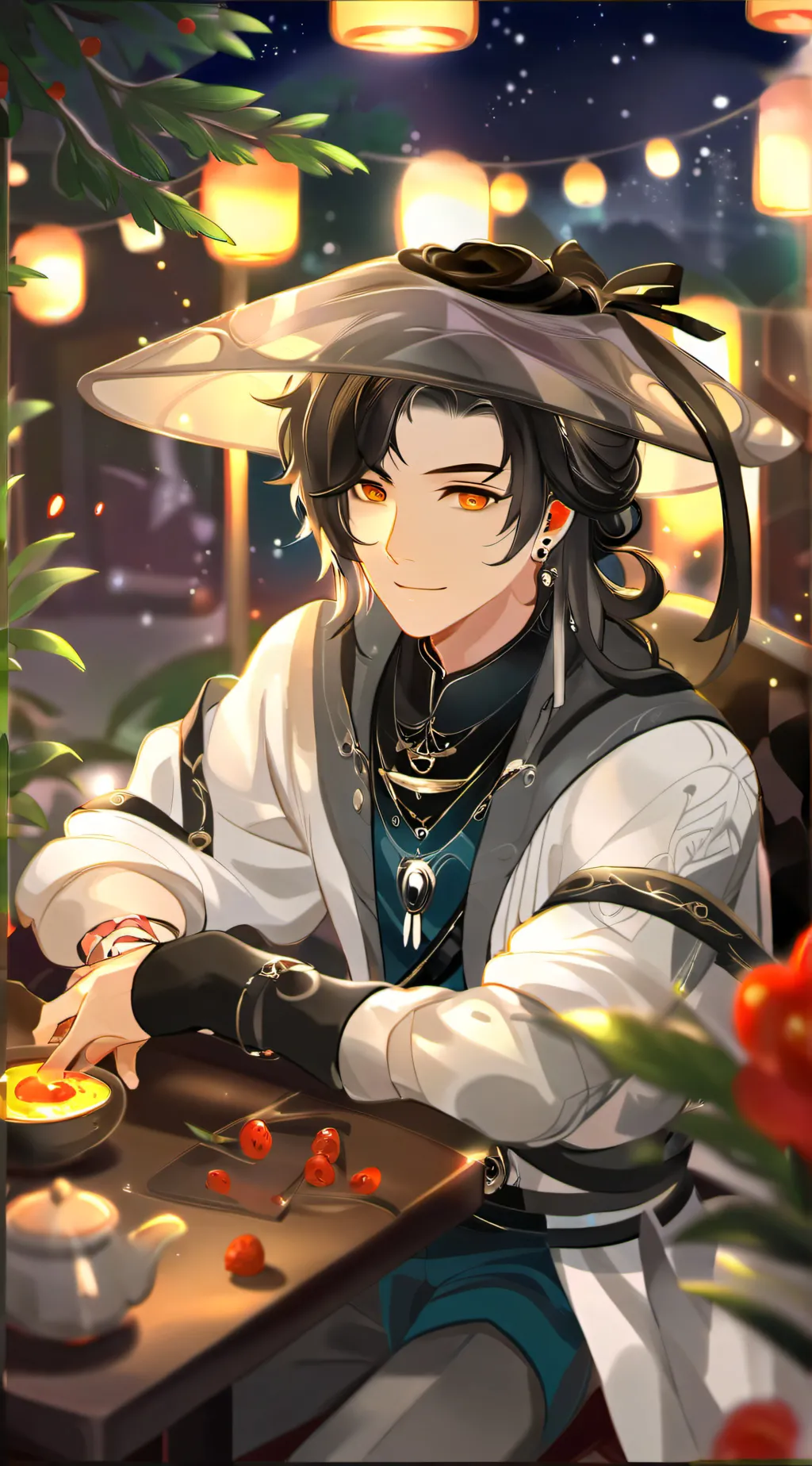 ai character: max background