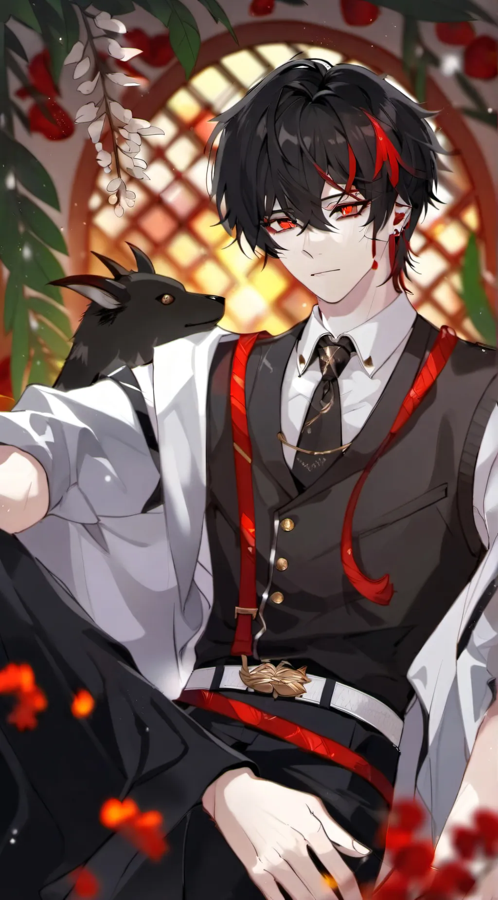 ai character: Rayan  background