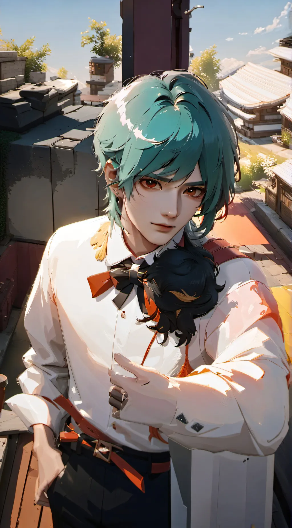 ai character: Jake  background