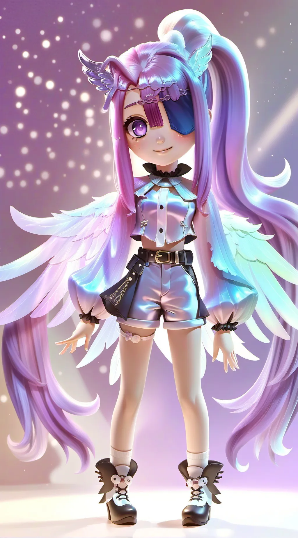 ai character: Haley  background