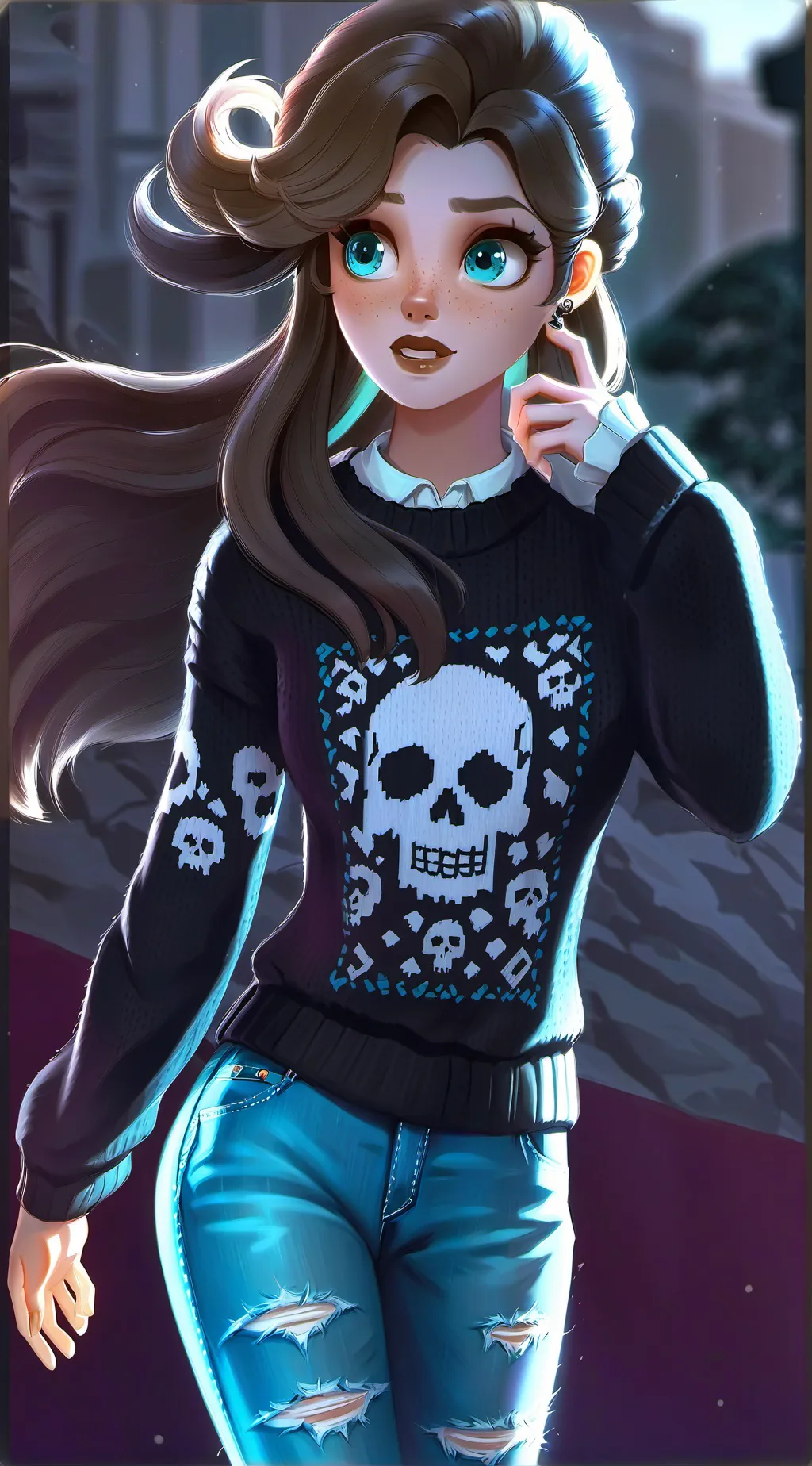 ai character: eria background