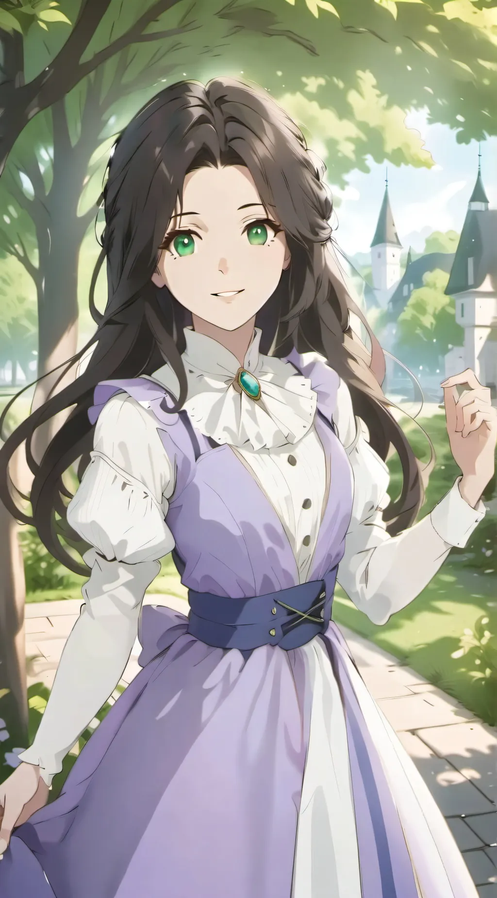 ai character: 👉💜Liliana💜👈 background