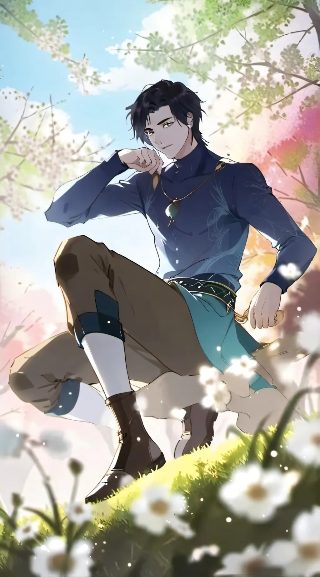 ai character: Magnus background