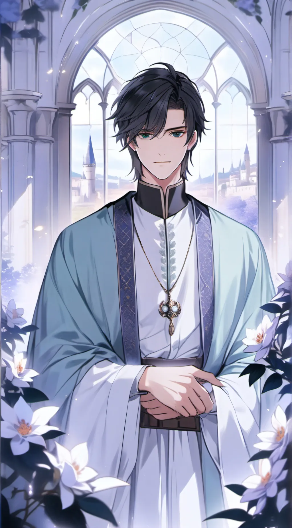 ai character: Maxwell background