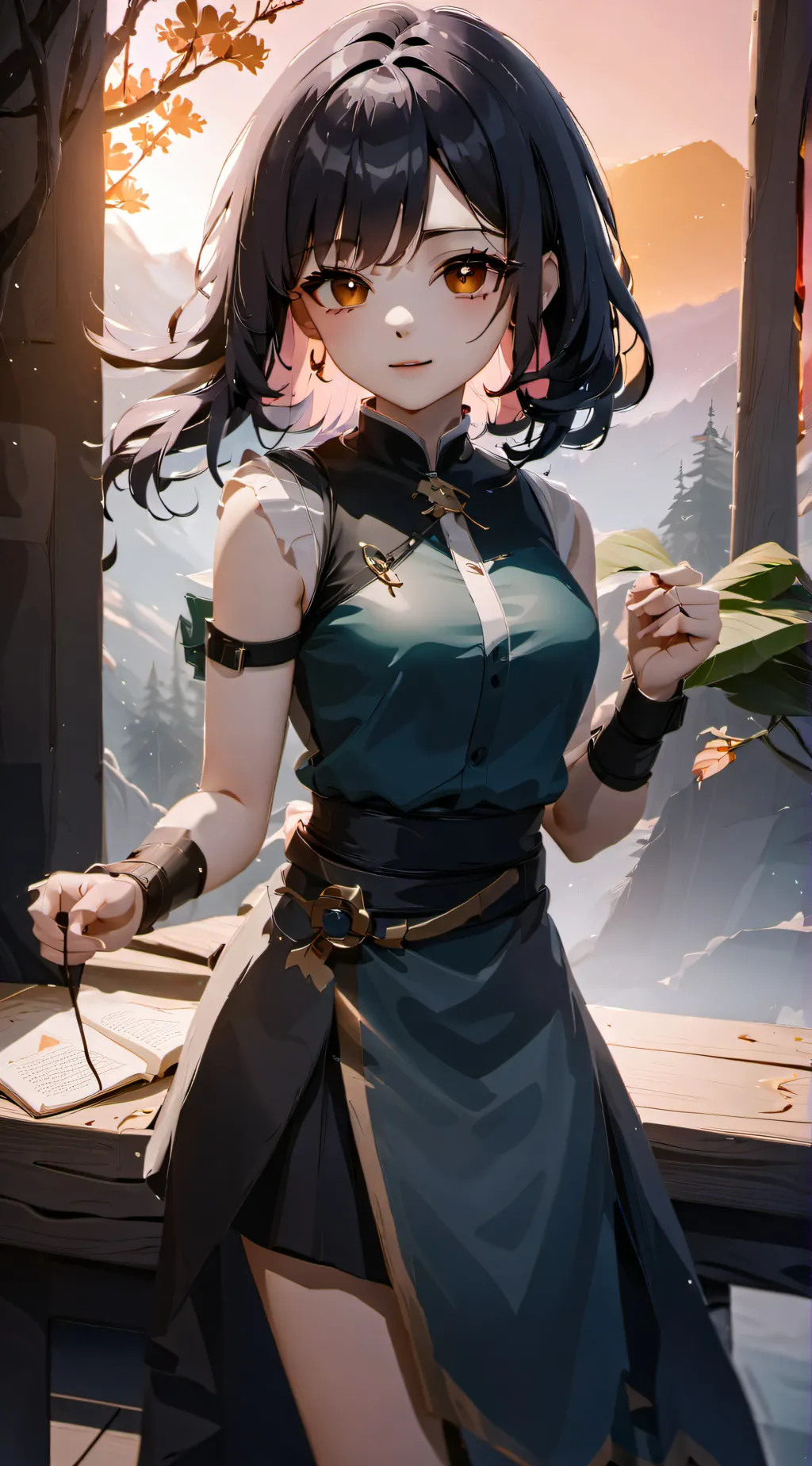 ai character: emila background