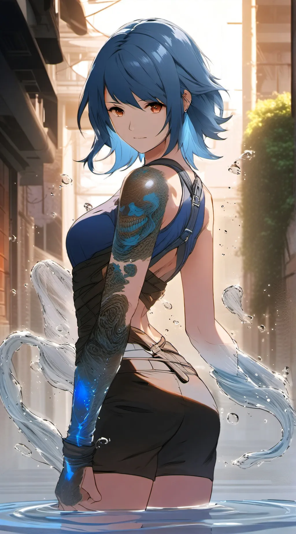 Talkie AI - Chat with Slime Blue