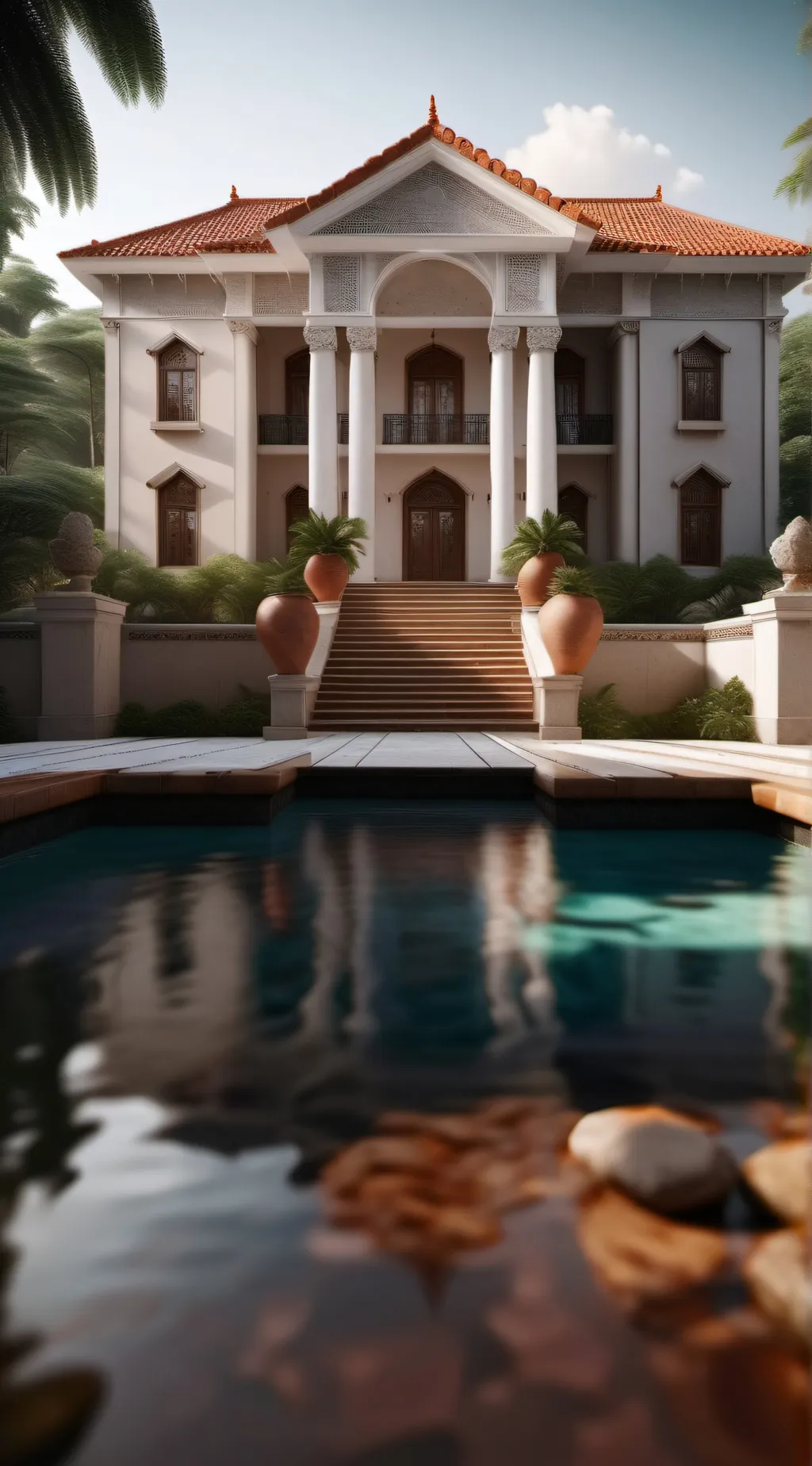 ai character: Visitor kny background