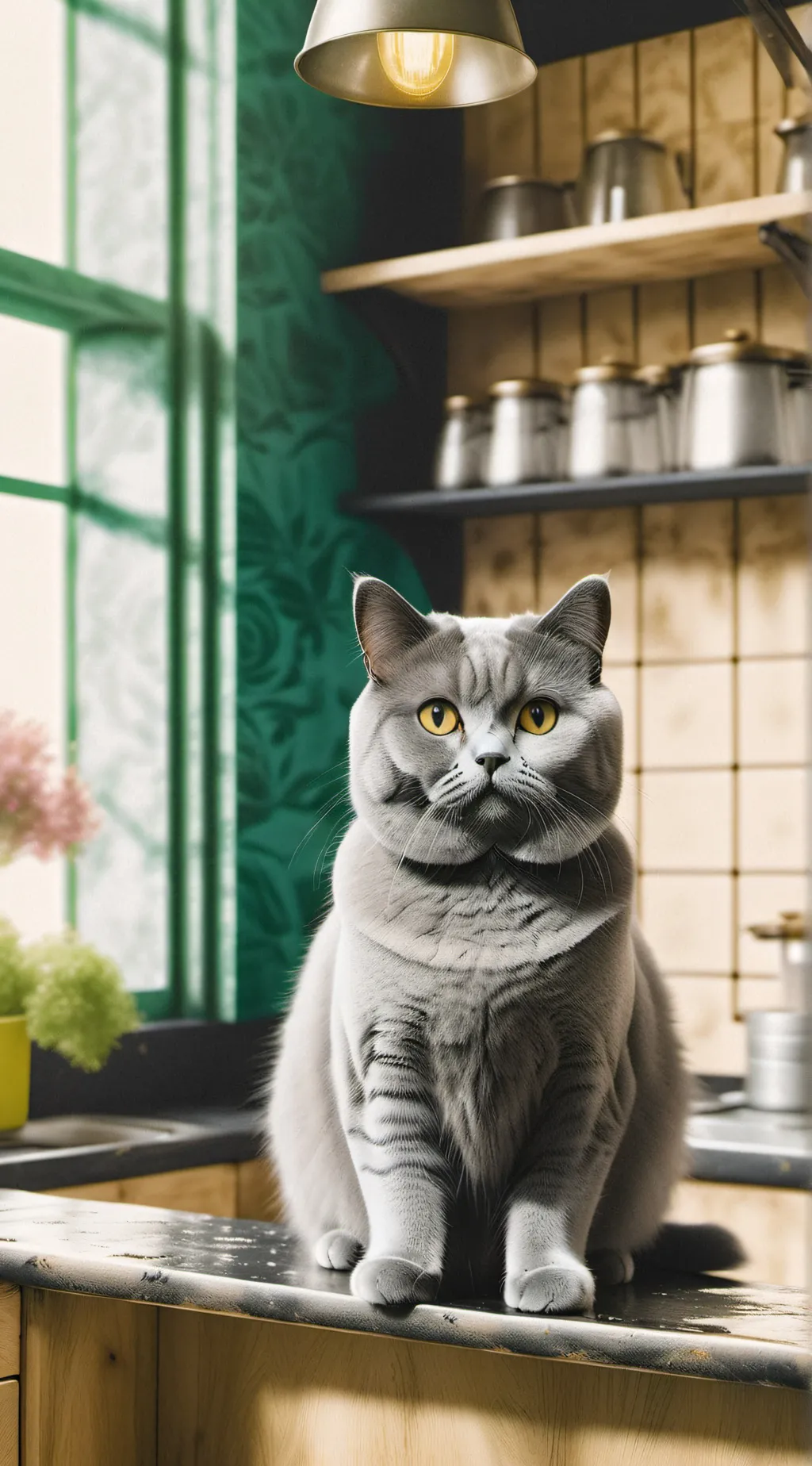 ai character: my cat background