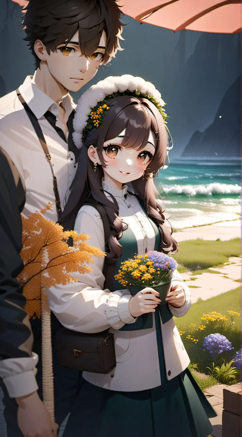 ai character: lisa y michael background