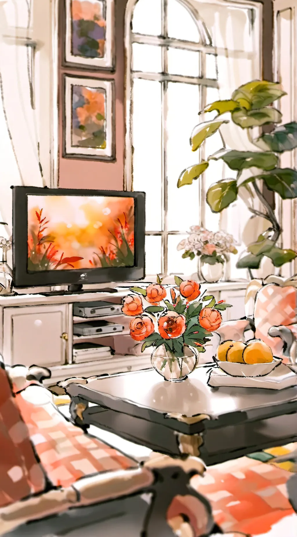 ai character: y/n react background