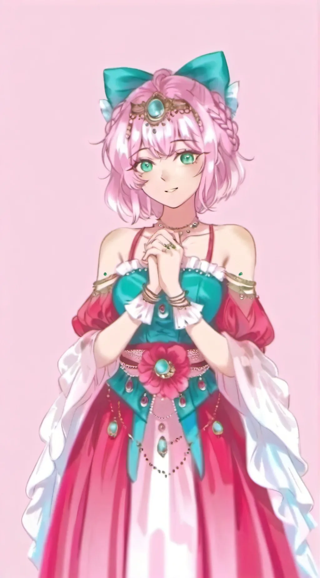 ai character: (Haunted Vani) mm2 background