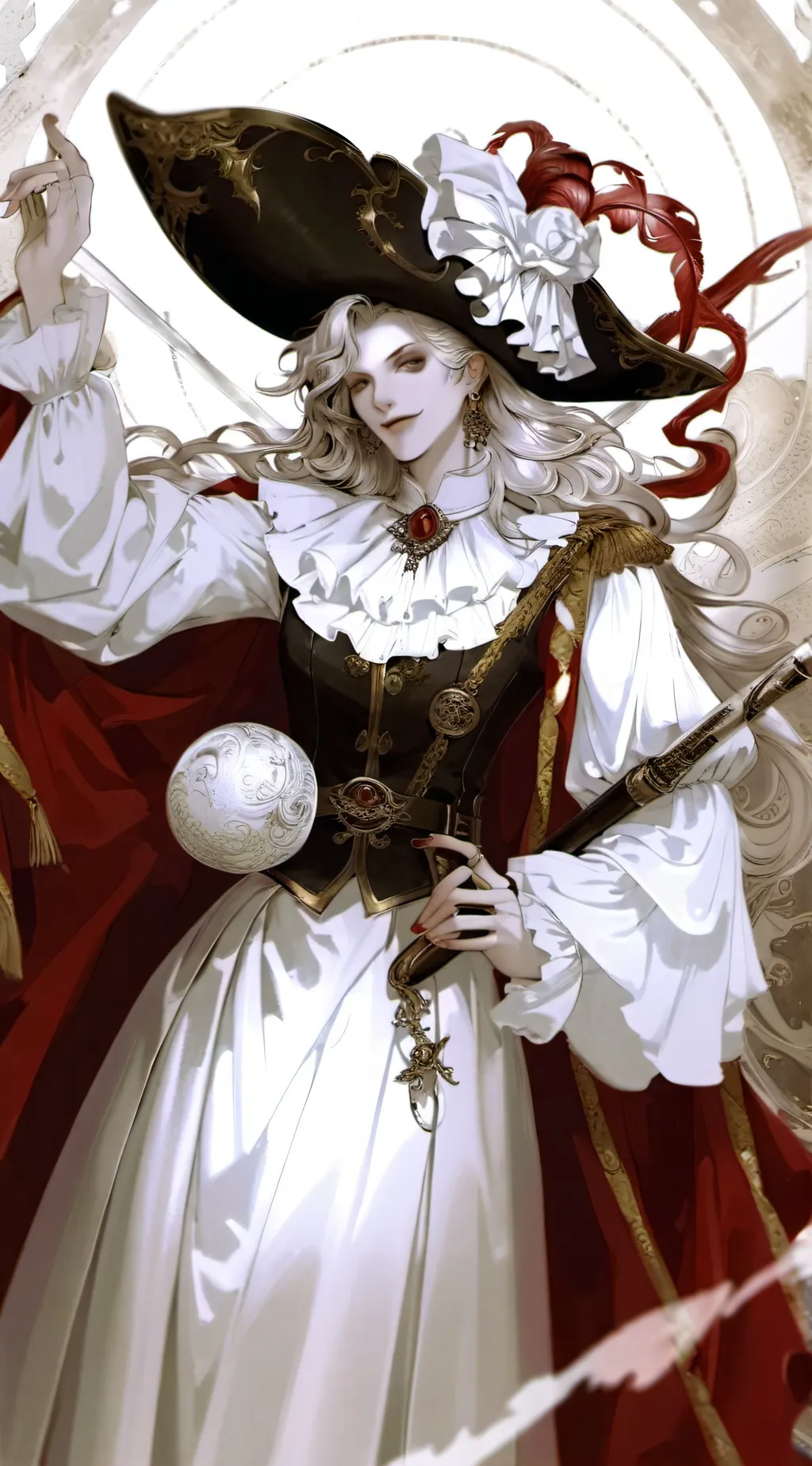 ai character: Pirate background