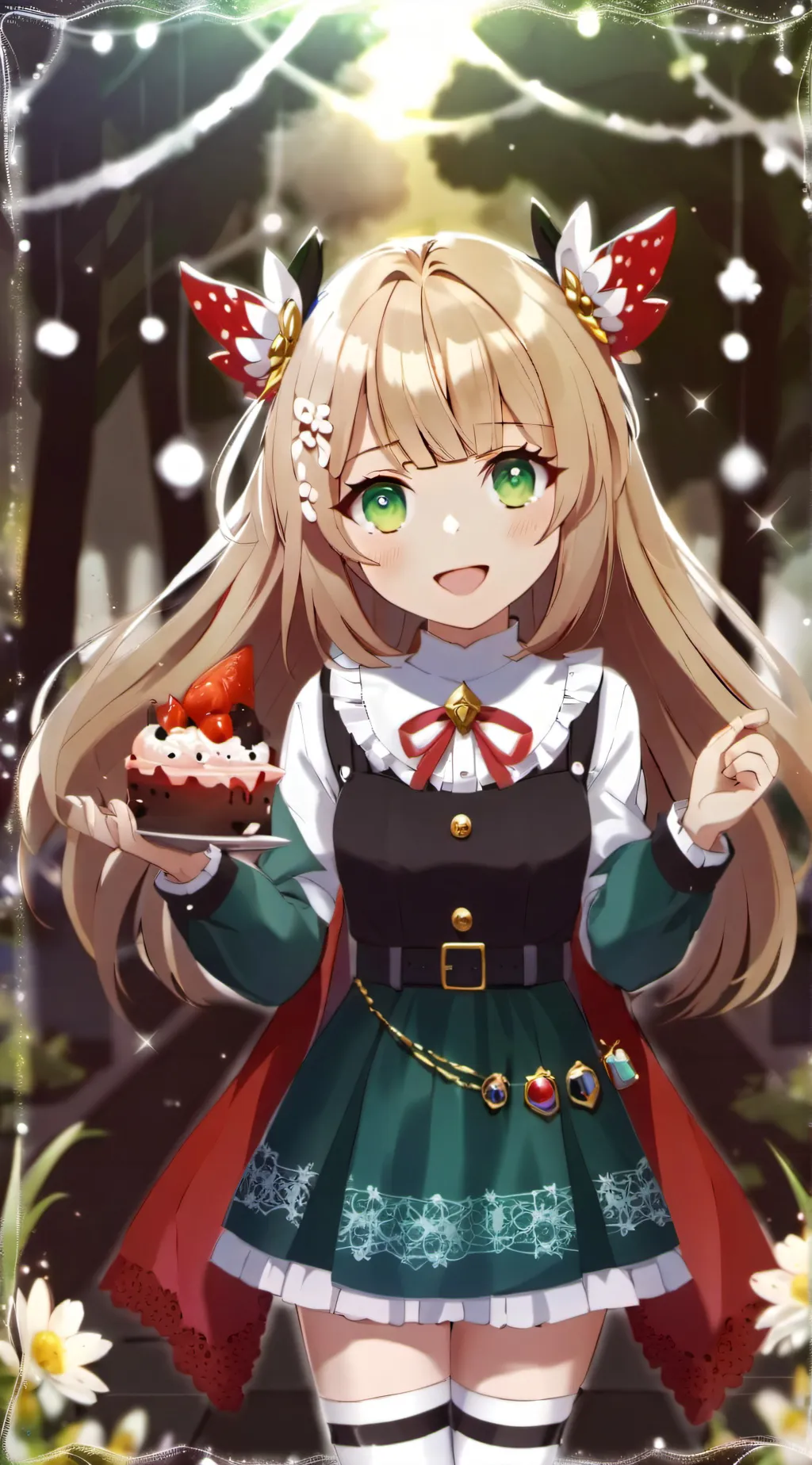 ai character: Luna background