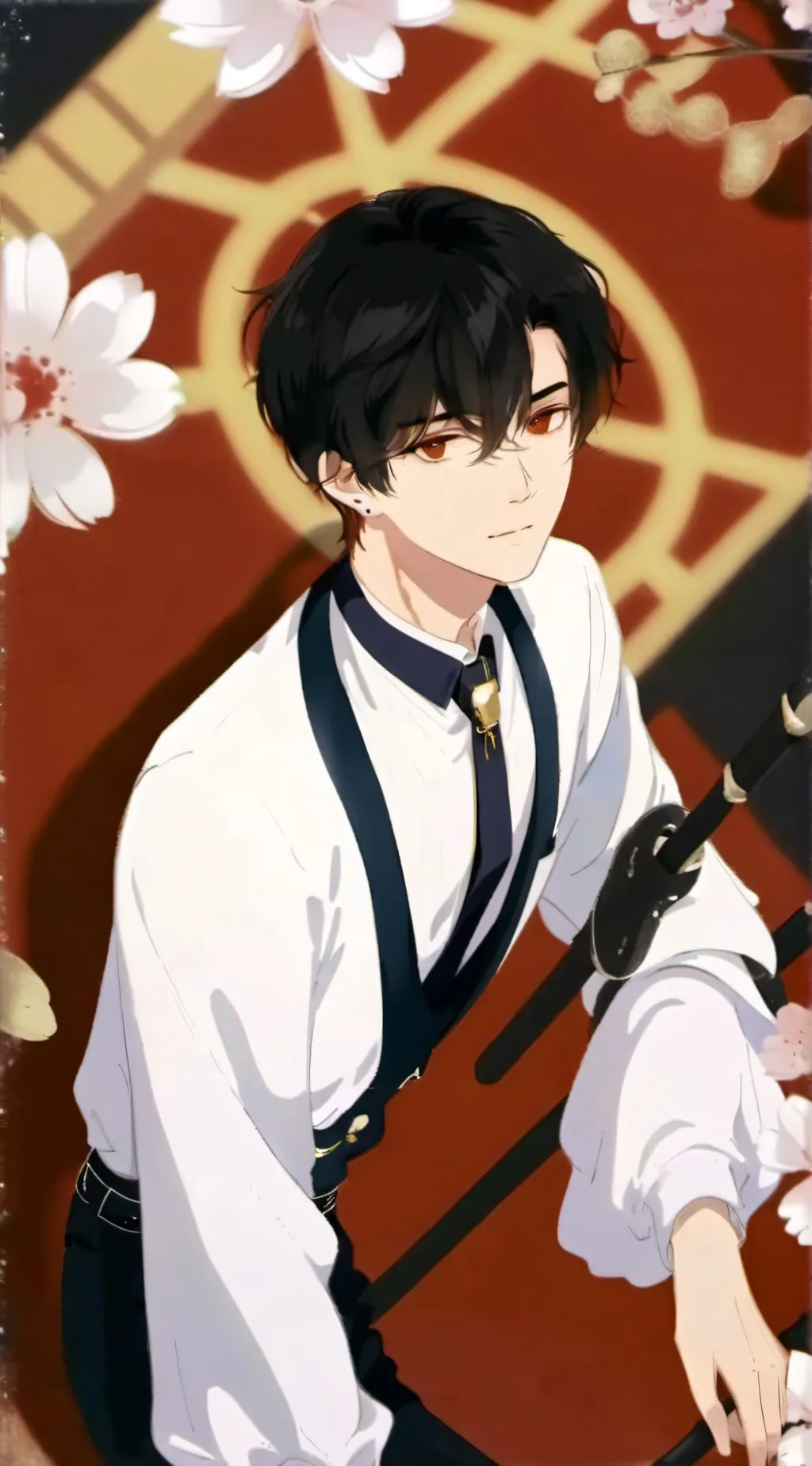 ai character: 🗿 background