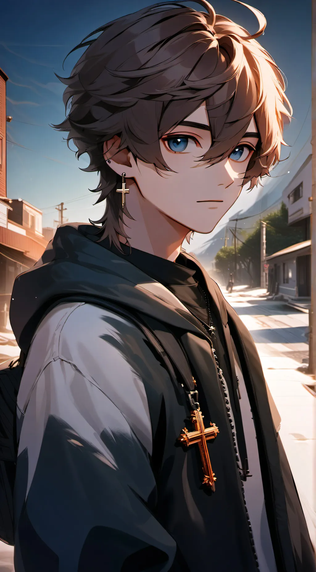 ai character: Adam background