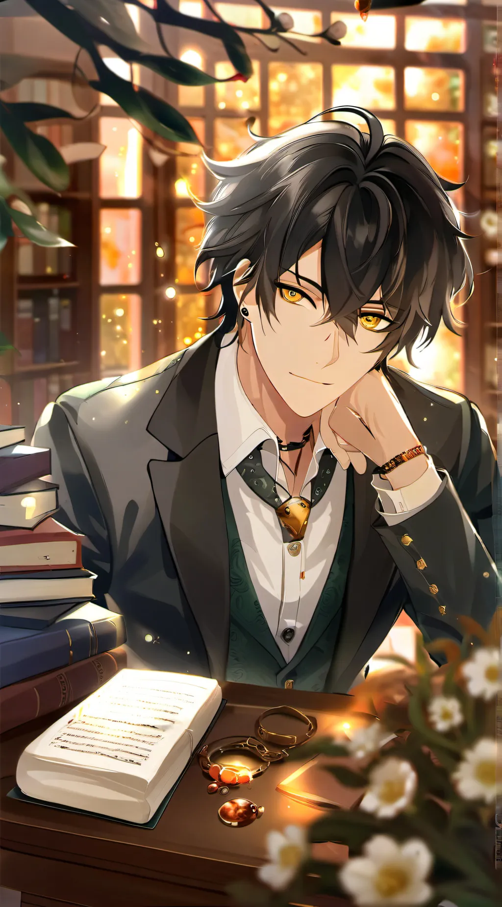 ai character: Adrian Calypso background