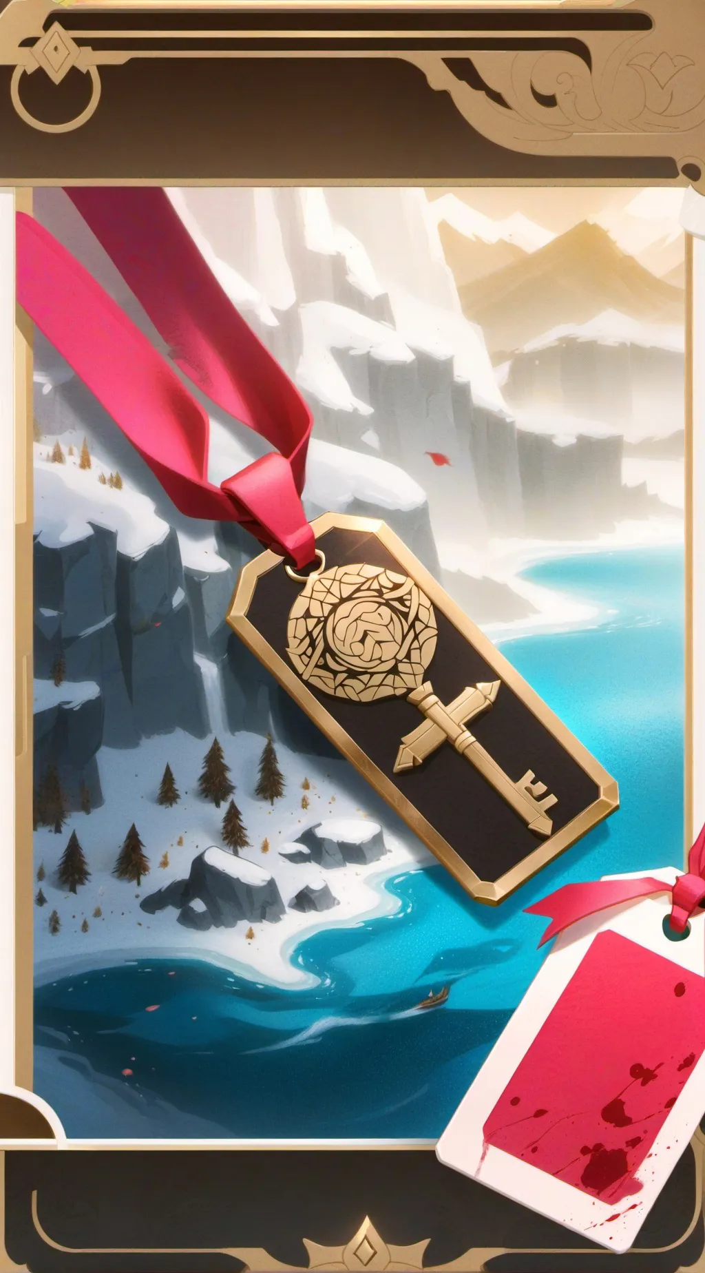 ai character: female tag background