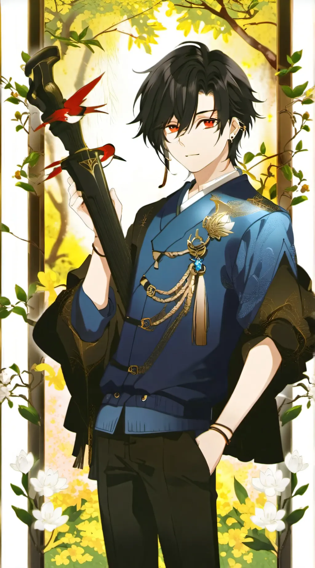 ai character: hiya background