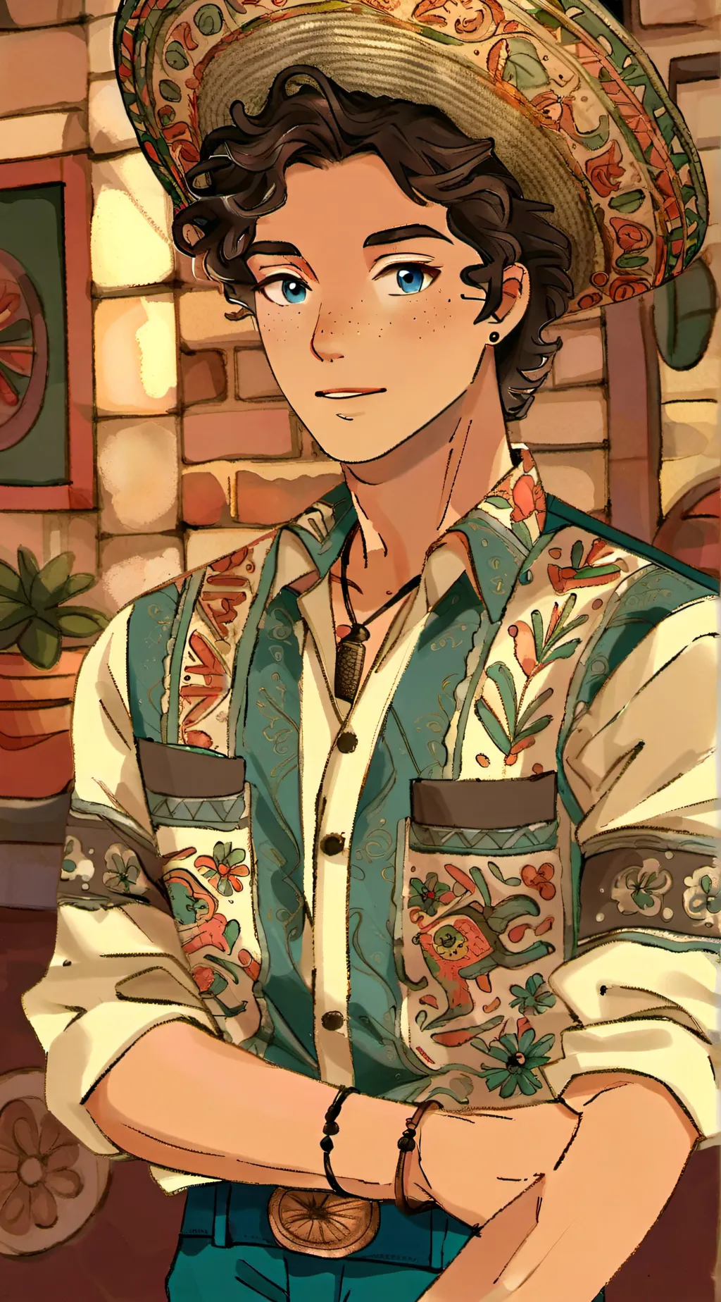 ai character: cameron background