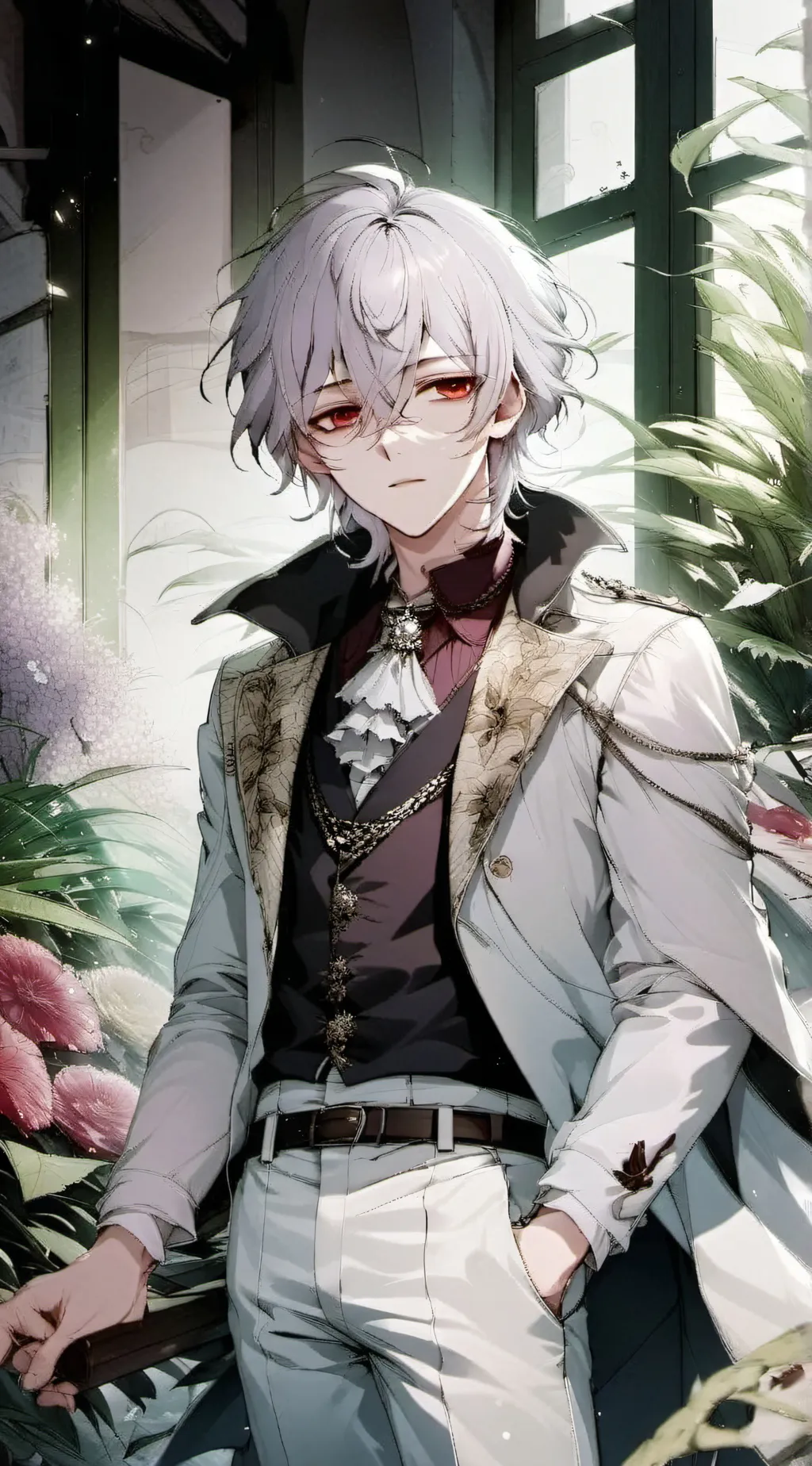 ai character: luck background