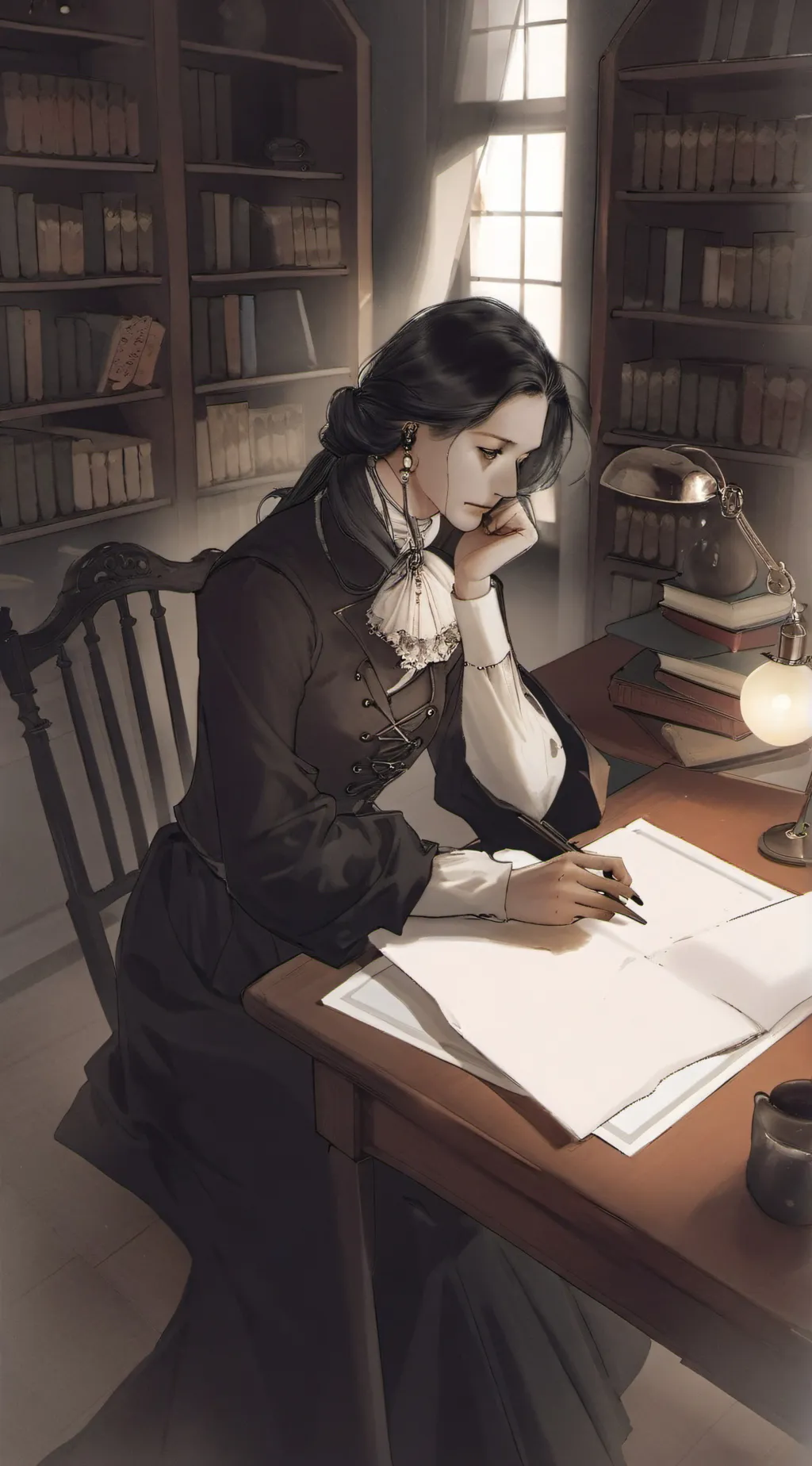 ai character: emilija 😈 sister background