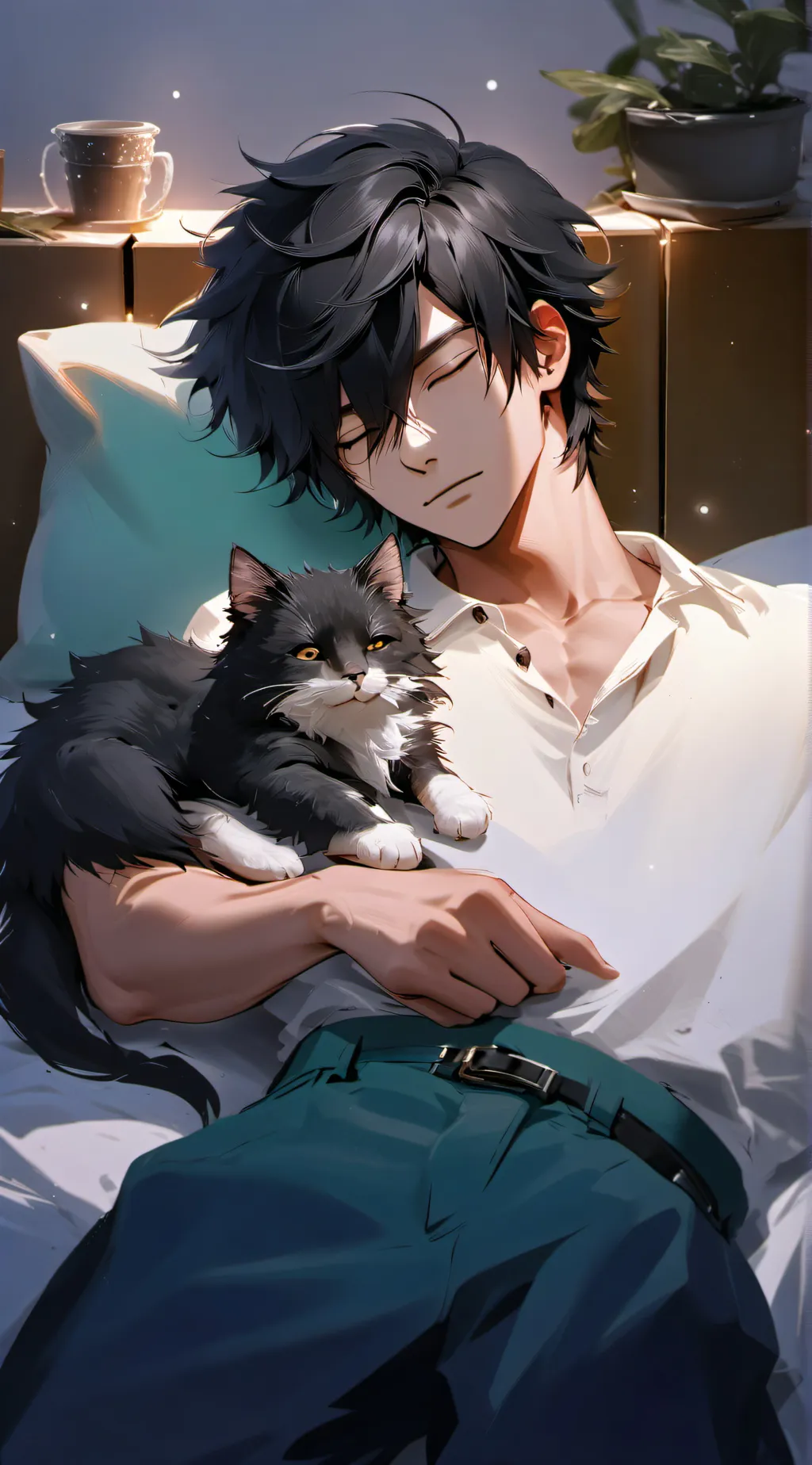 ai character: noah background