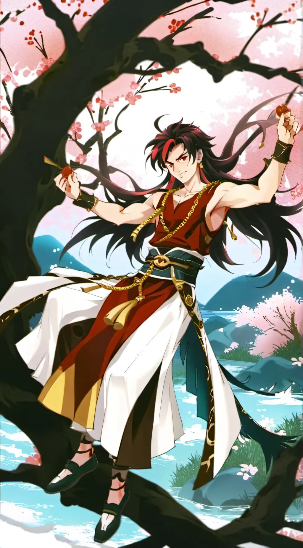 ai character: shino background