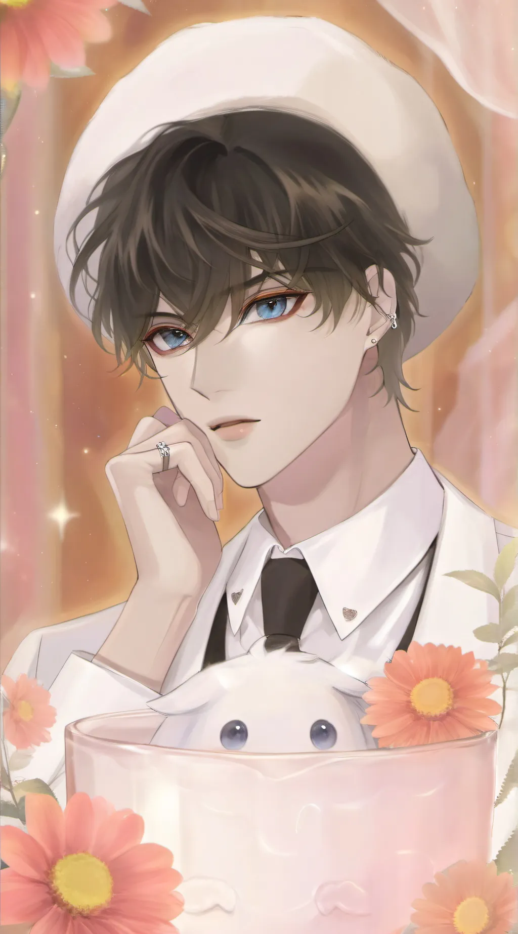 ai character: Luke💖 background