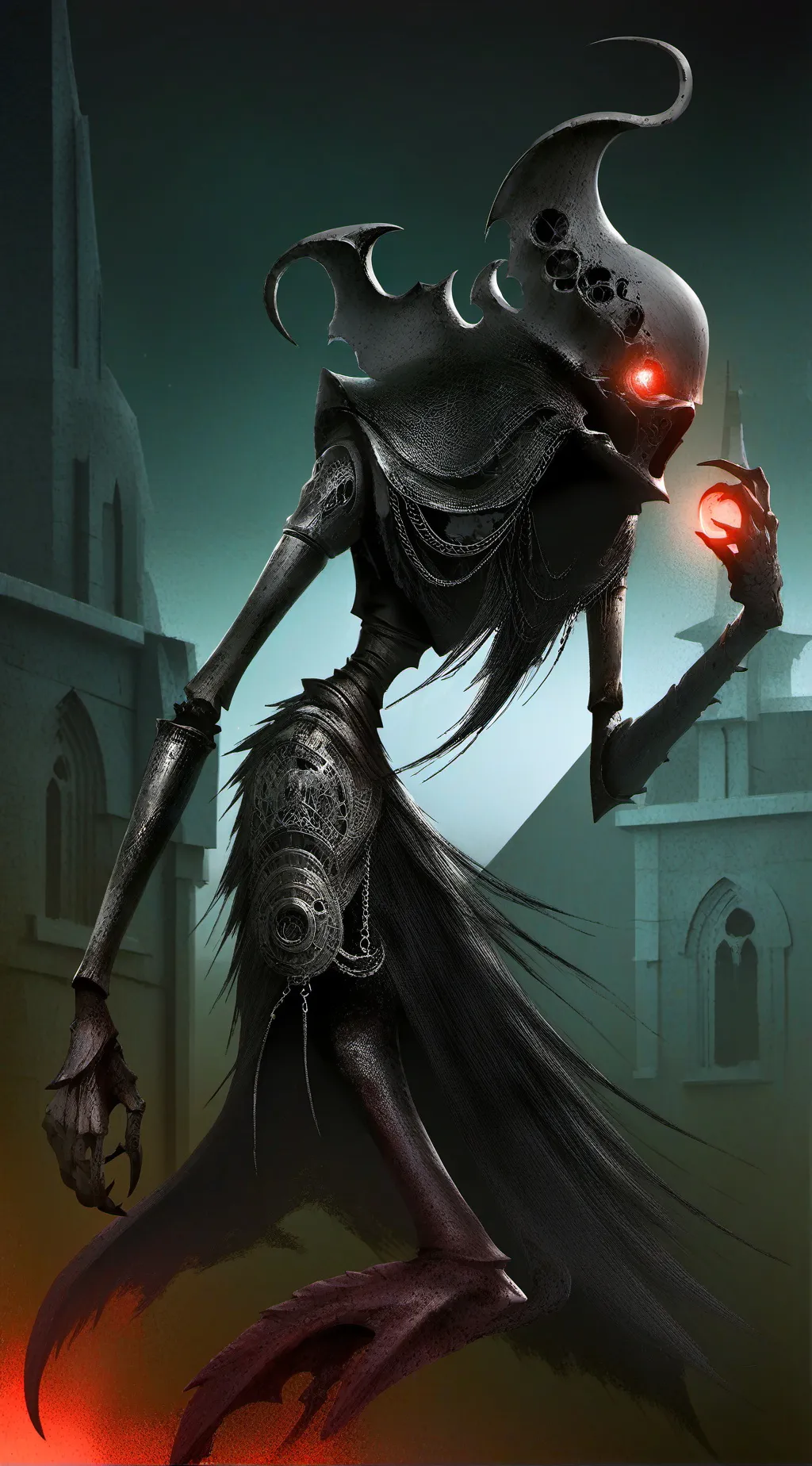 ai character: Stranger things background