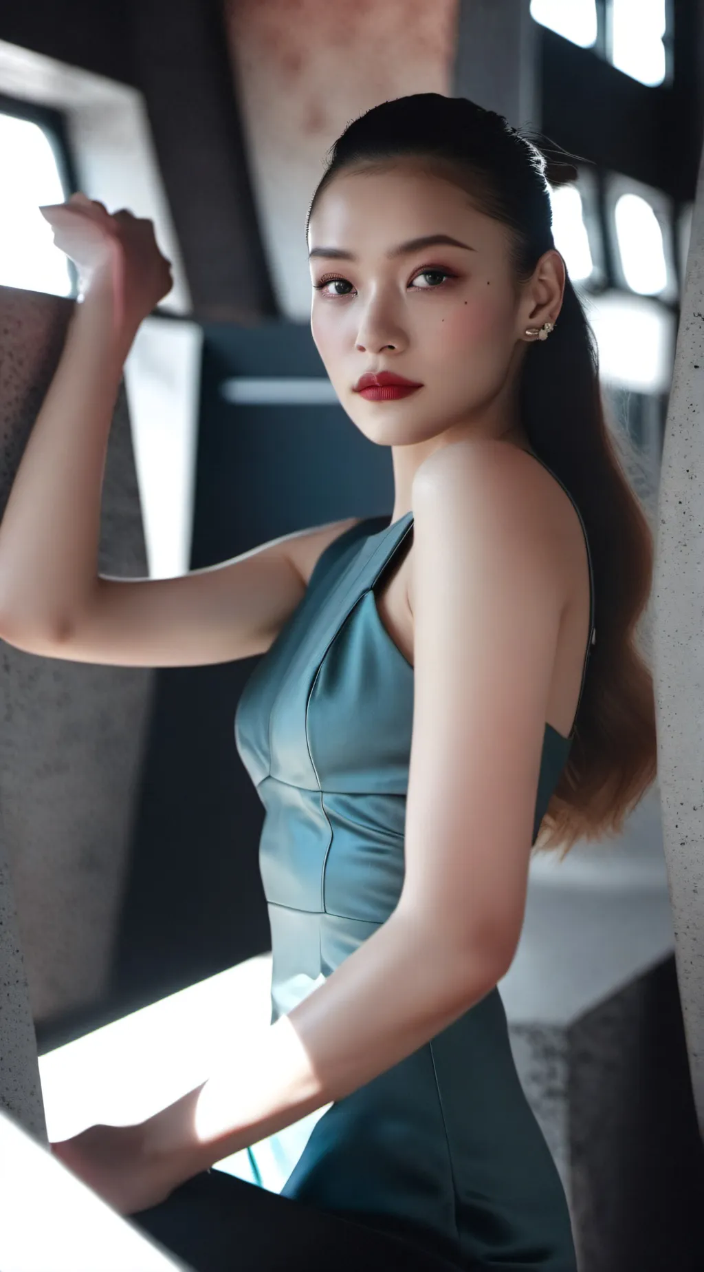 ai character: rose background