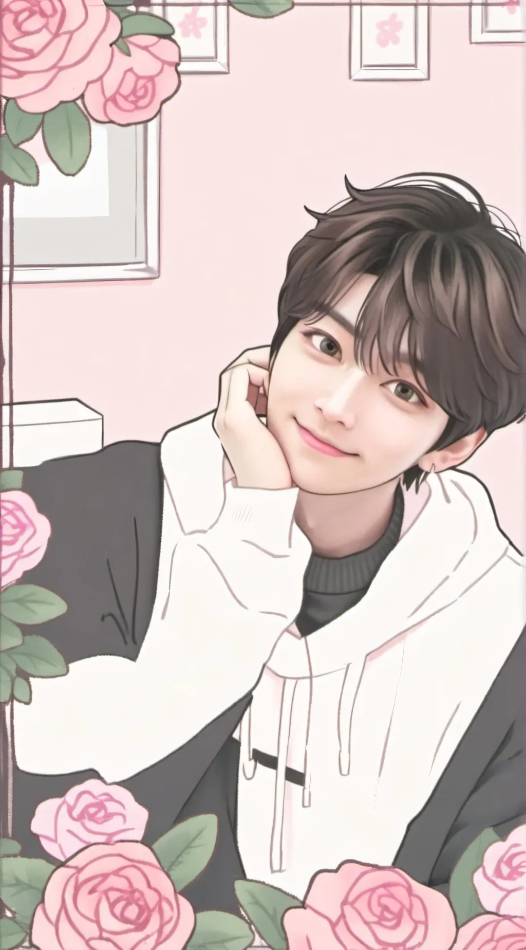 ai character: ♡~Han~♡ background