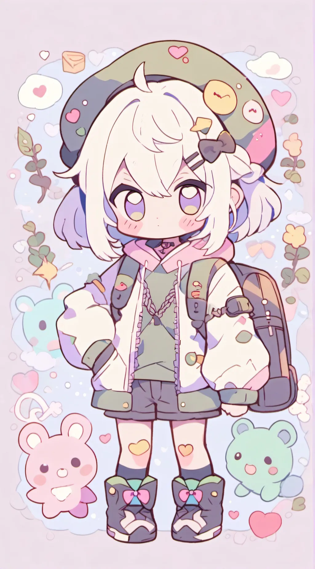 ai character: Cassandrea (me) background