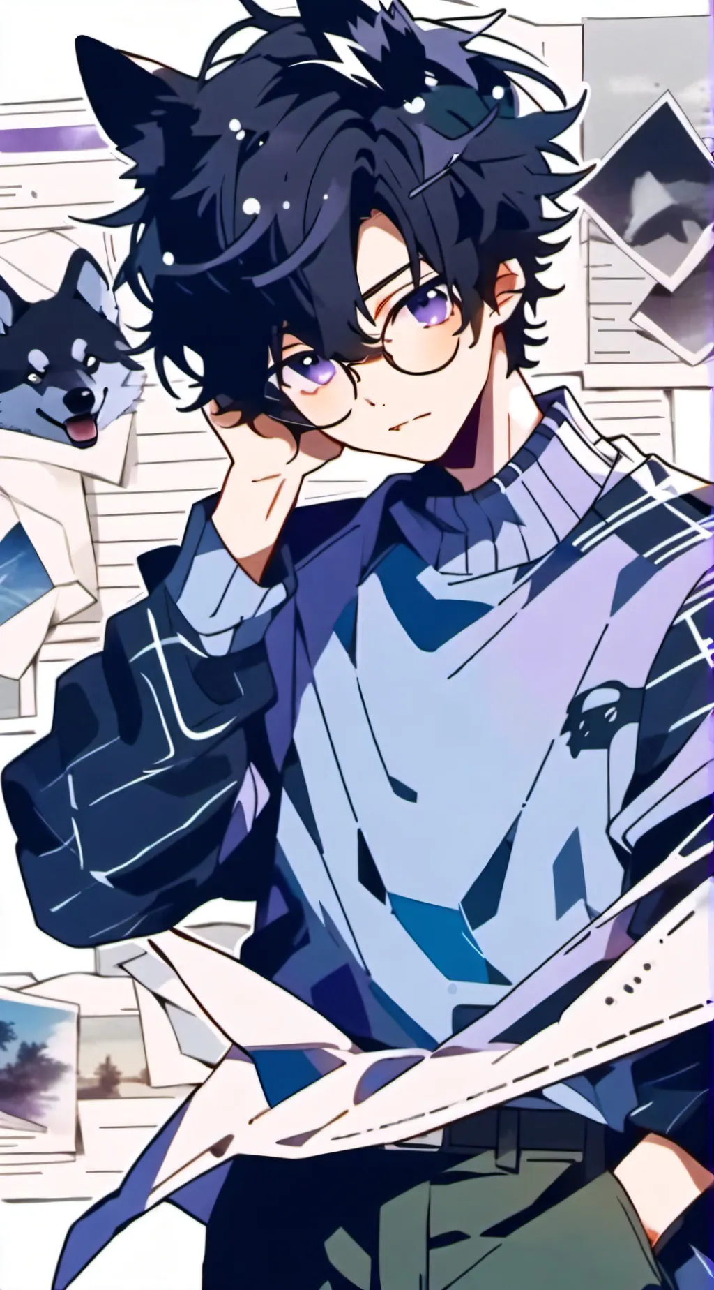 ai character: ~☆Zack☆~ background