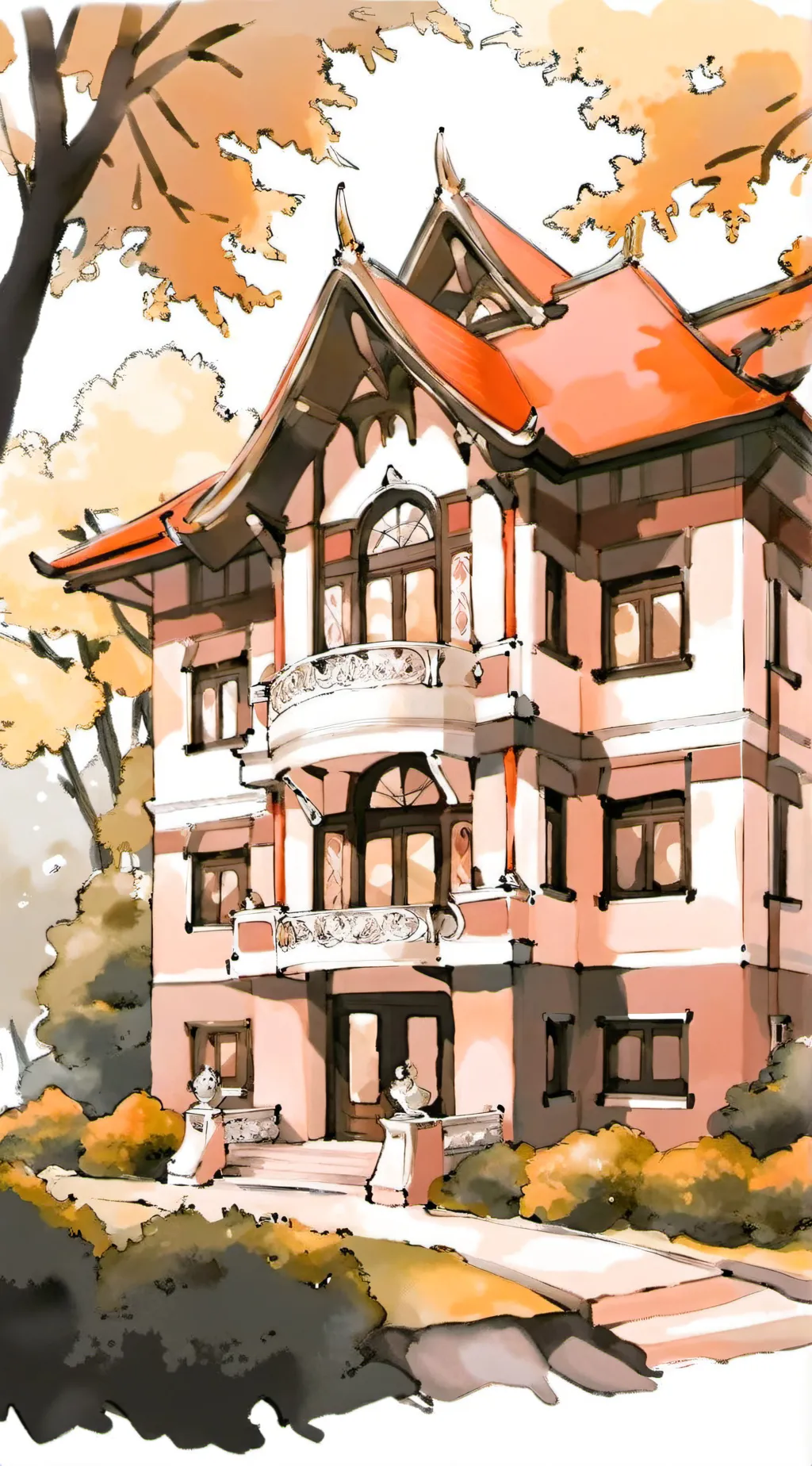 ai character: Rich school background