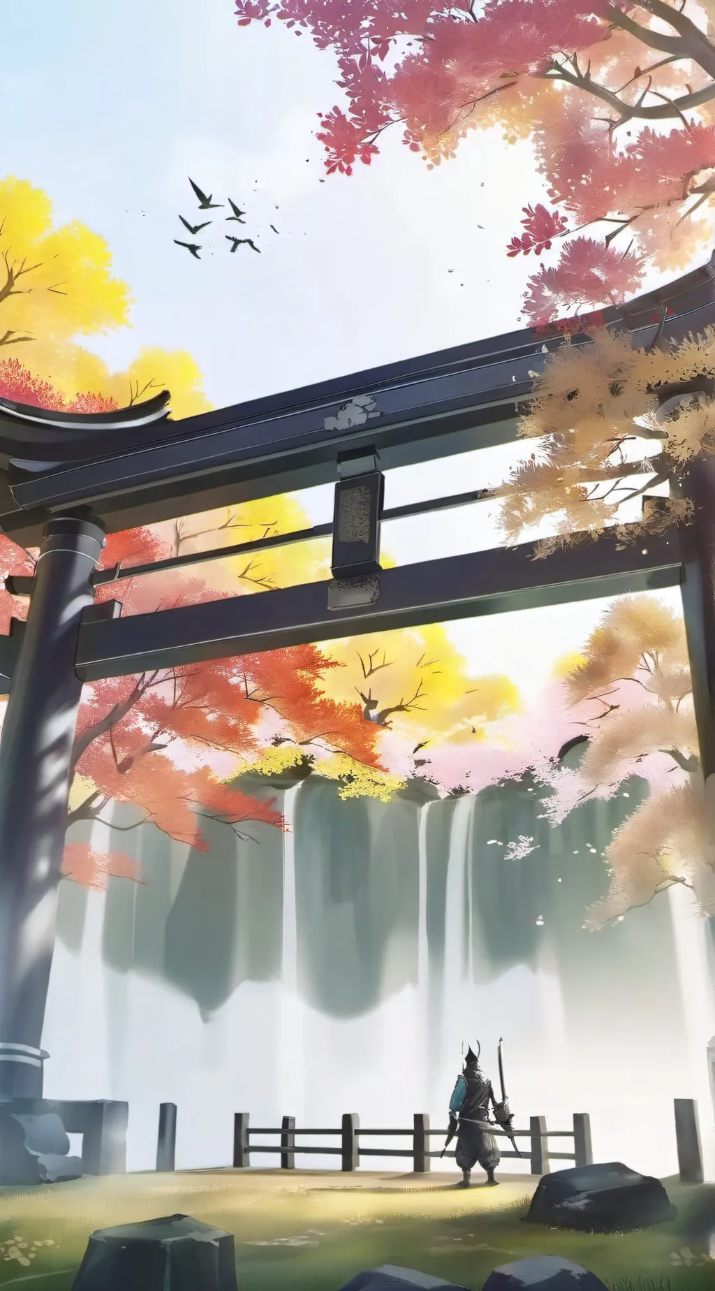 ai character: ur almost death background