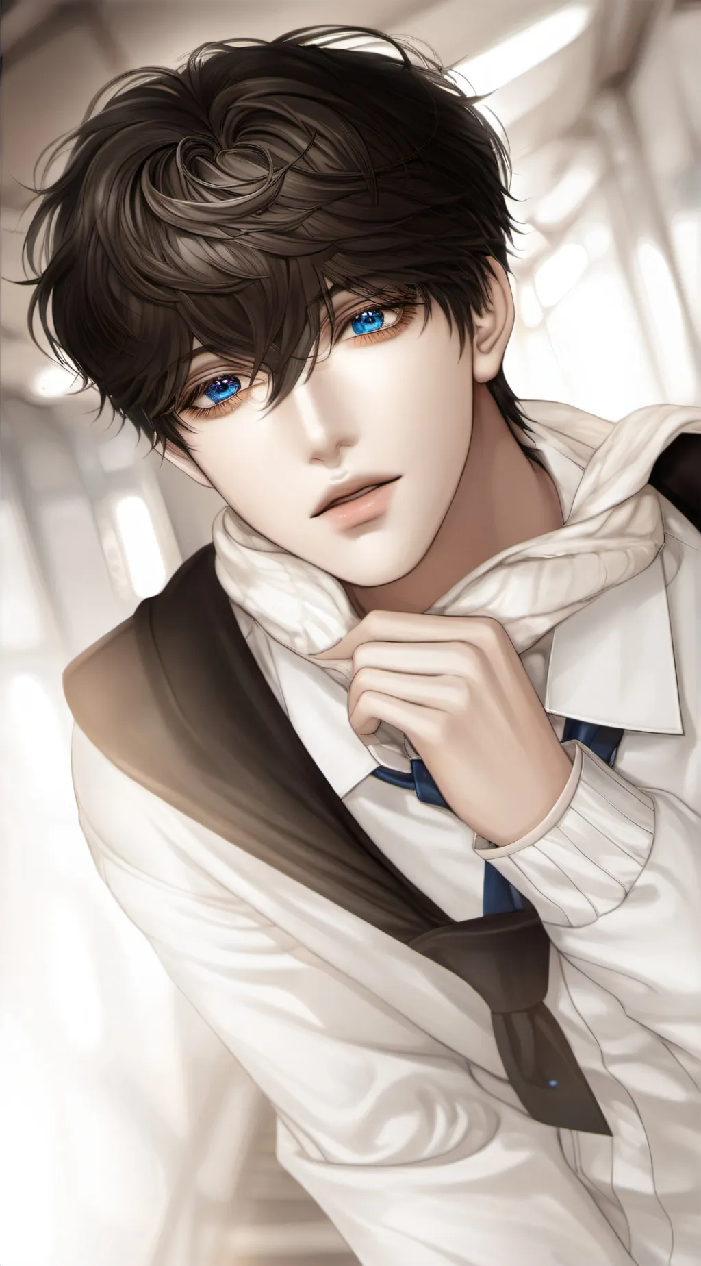 ai character: Lucius Malfoy  background