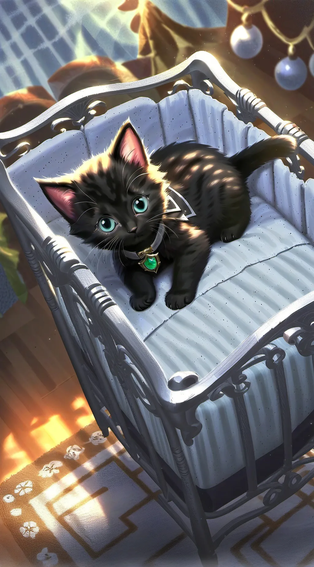 ai character: Kitten background