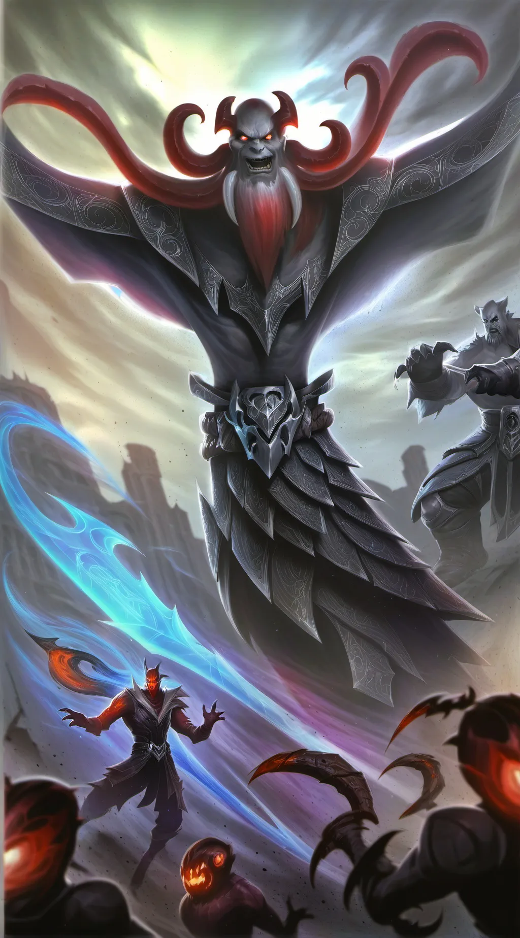 ai character: demon  background