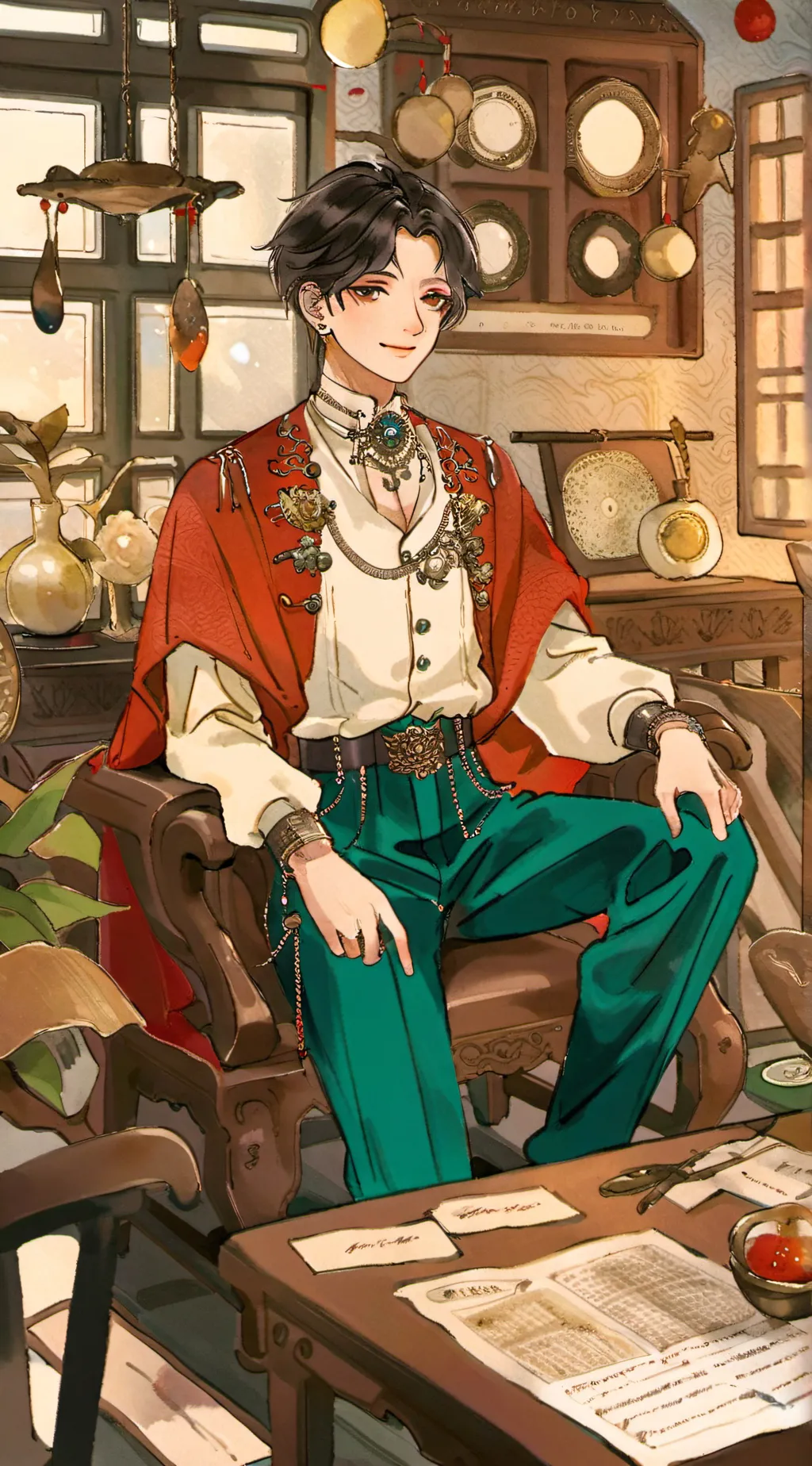 ai character: Xavier background